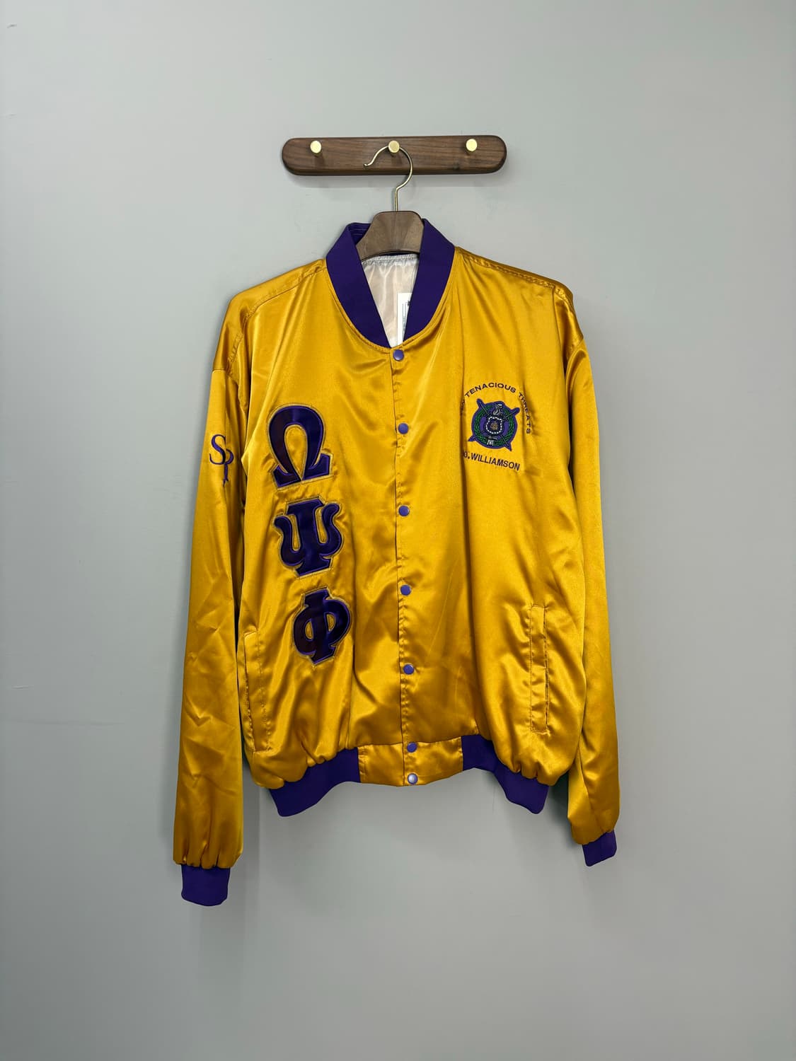 빈티지 90s 새틴재킷 A1805 상품이미지2