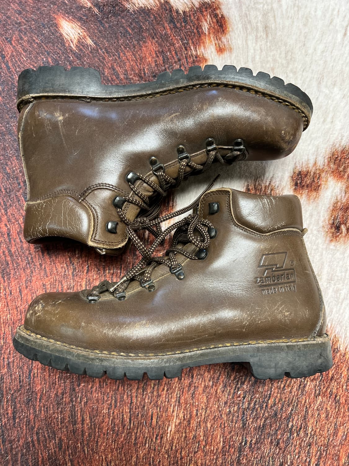 [275] 잠발란 클래식 하이킹 부츠 브라운 43 상품이미지3