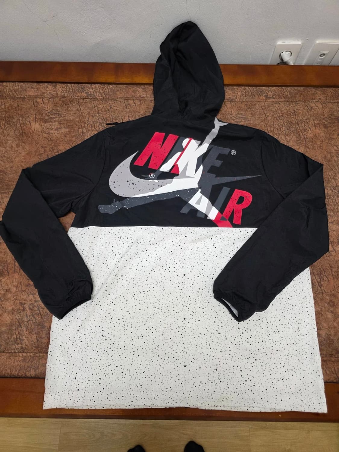 나이키 조던 점프맨 로고 바람막이 자켓 L 상품이미지8