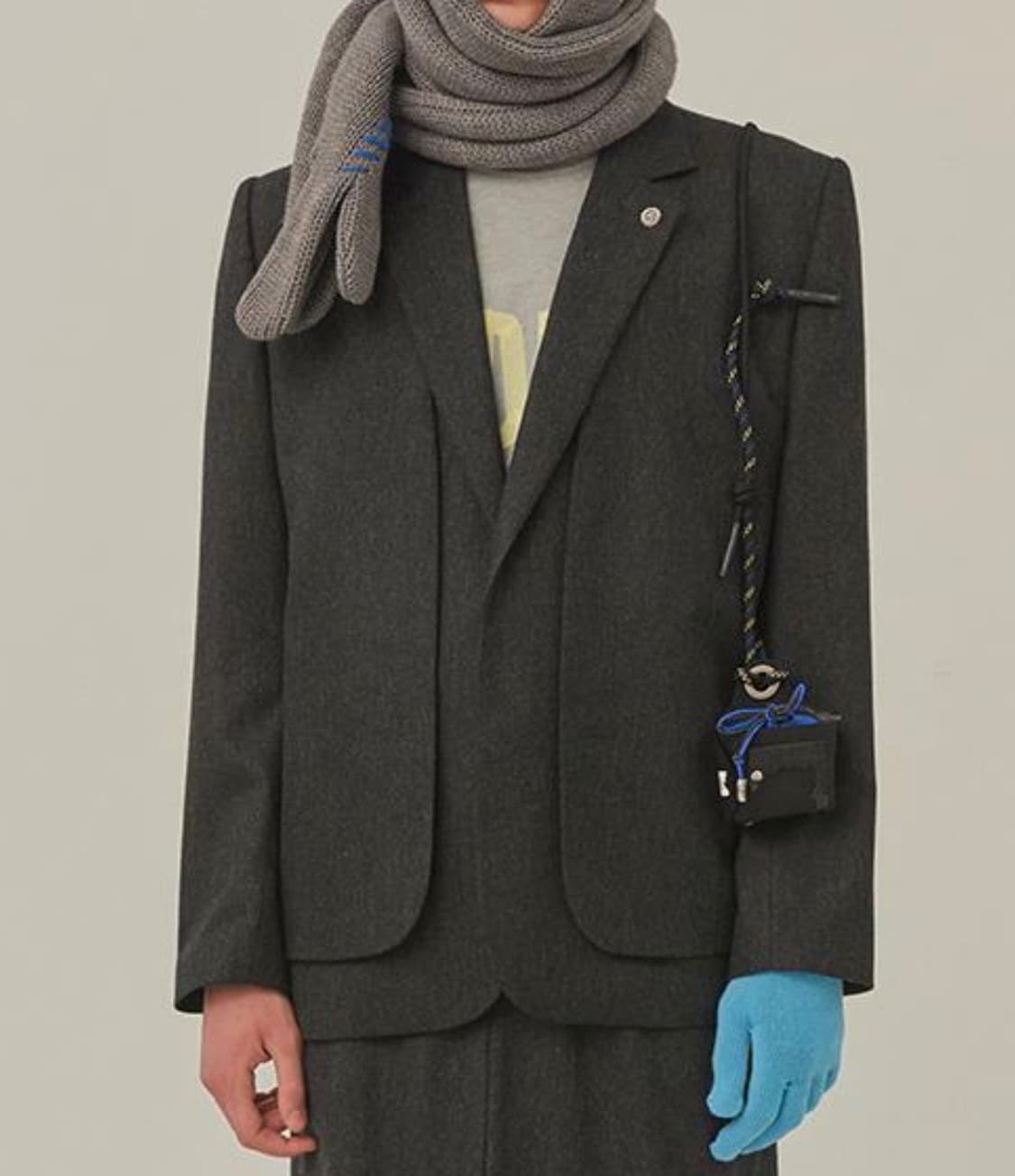 아더에러 버사 블레이저 차콜 상품이미지1