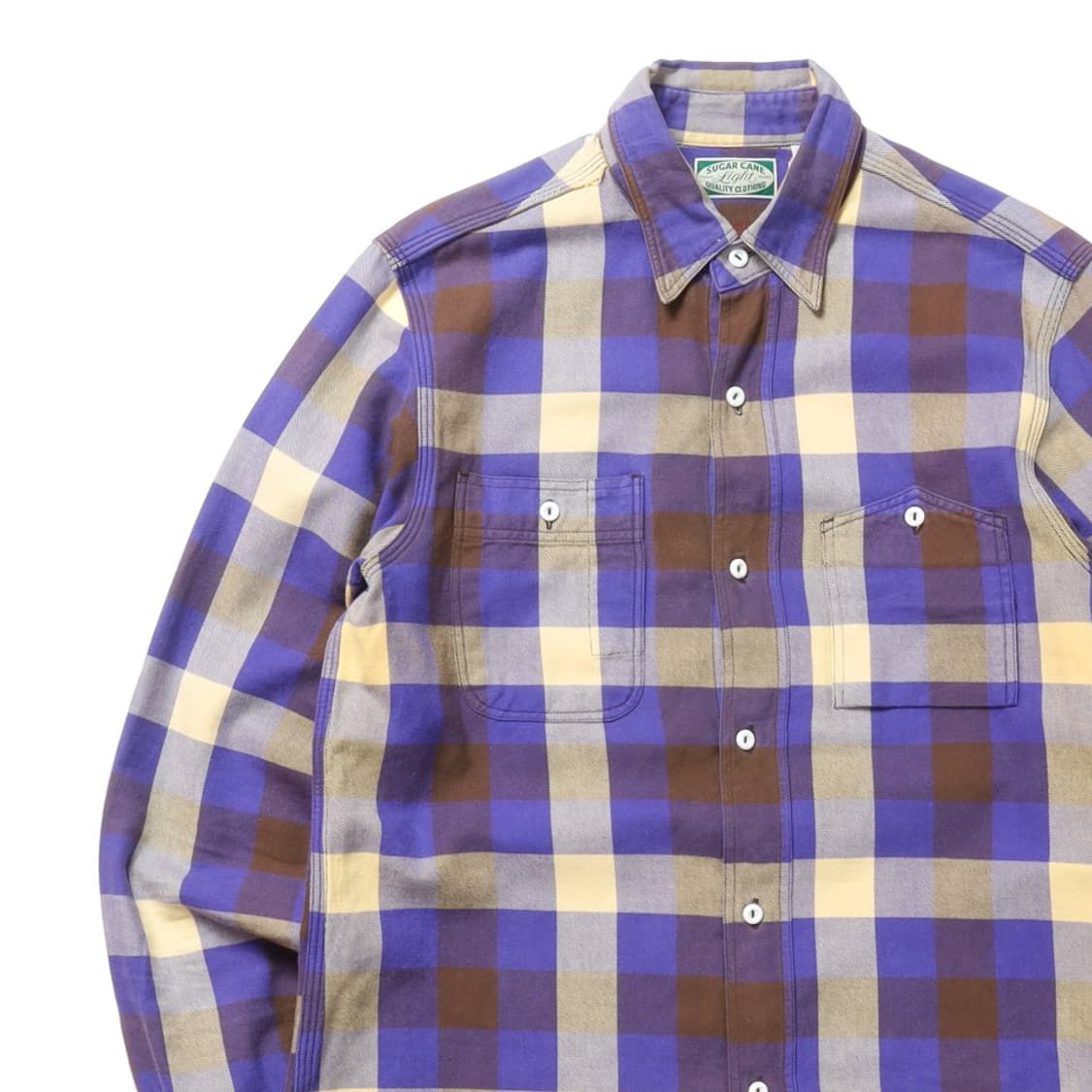 슈가케인 Sugar Cane Check Shrit 

 상품이미지2