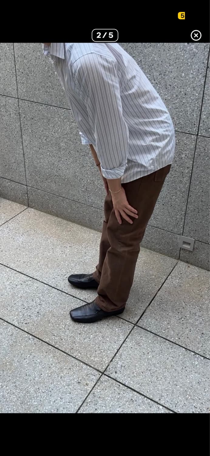 [40] hermes striped shirt 상품이미지2