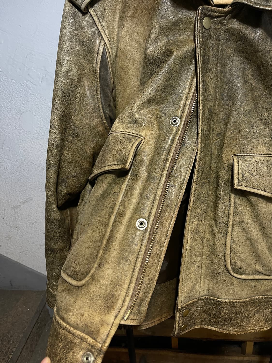 빈티지 A-2 플라이트 자켓 상품이미지3