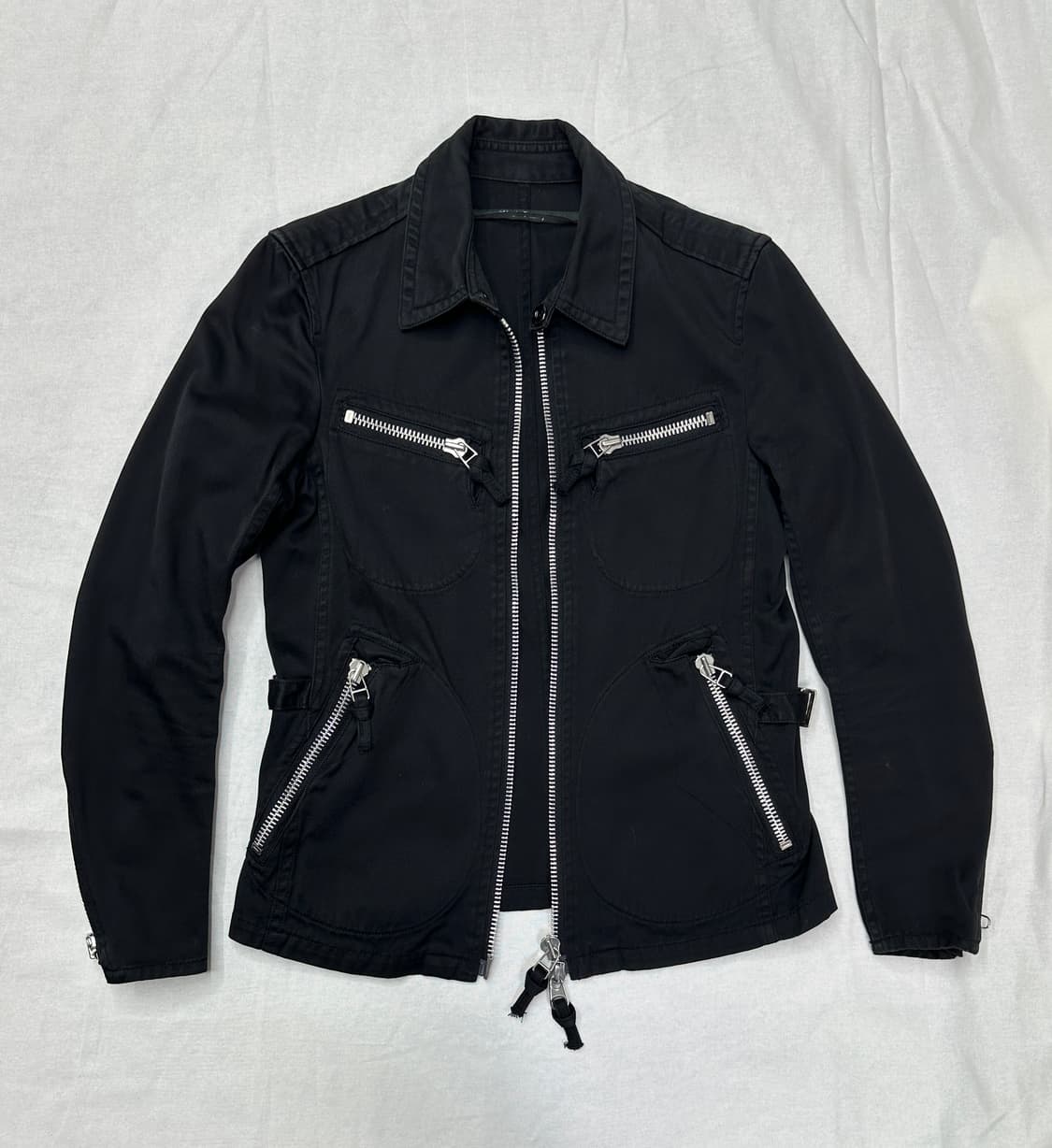 Bark tannage 지퍼디테일 자켓 상품이미지1