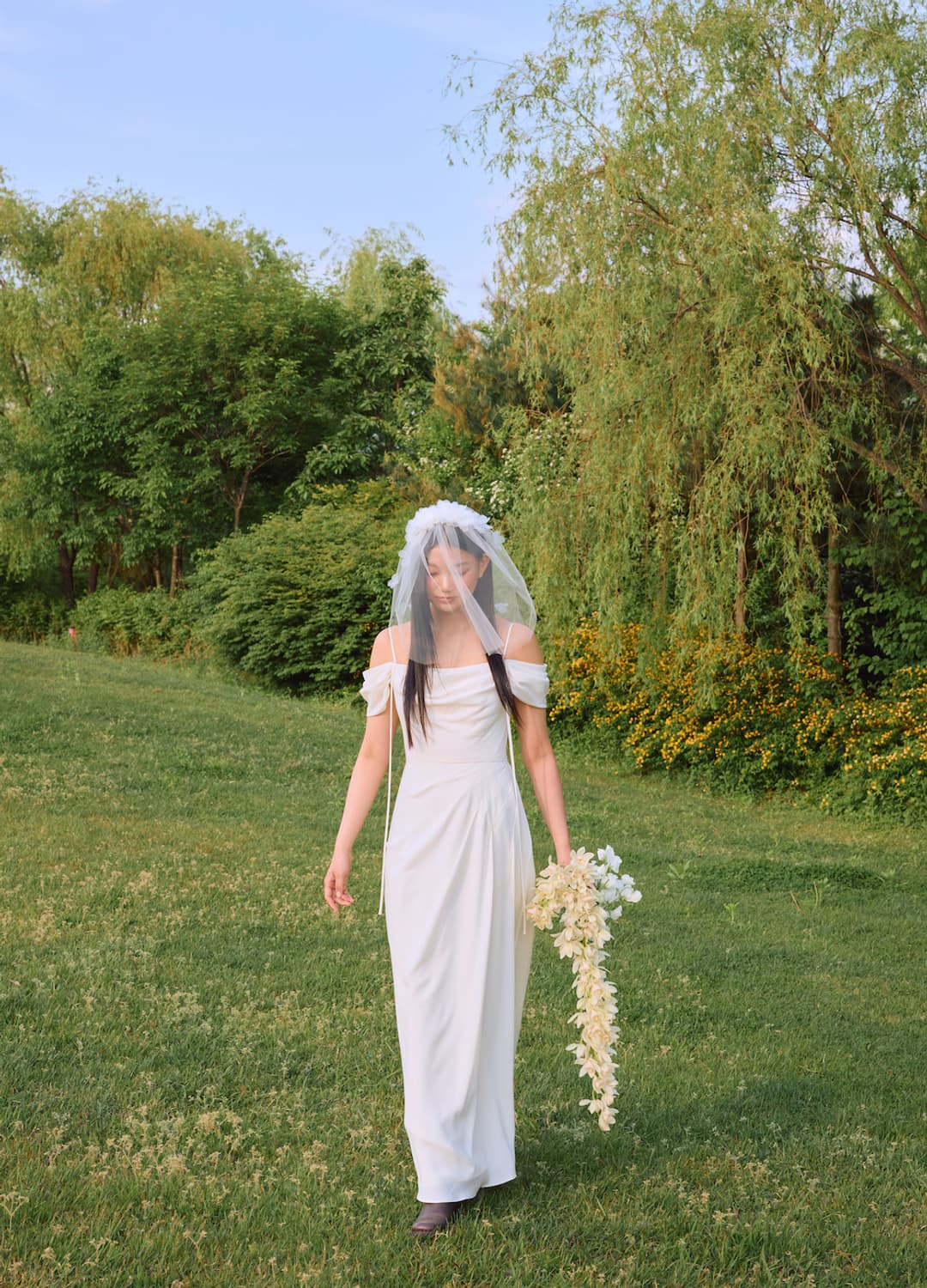 포지베일 white lilac veil 상품이미지2