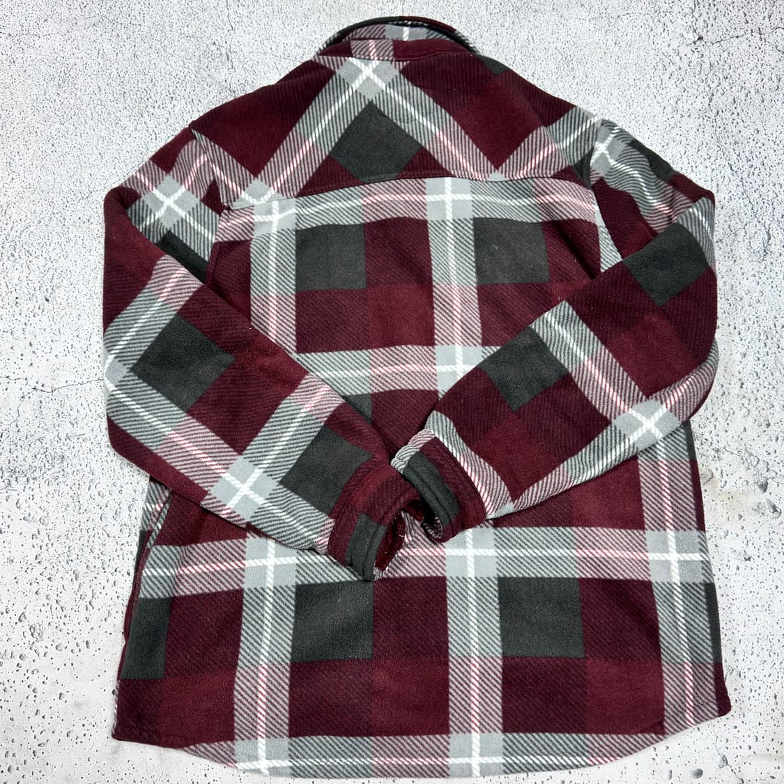 바배) USA 프리덤 파운더리 양털 체크 자켓 상품이미지2