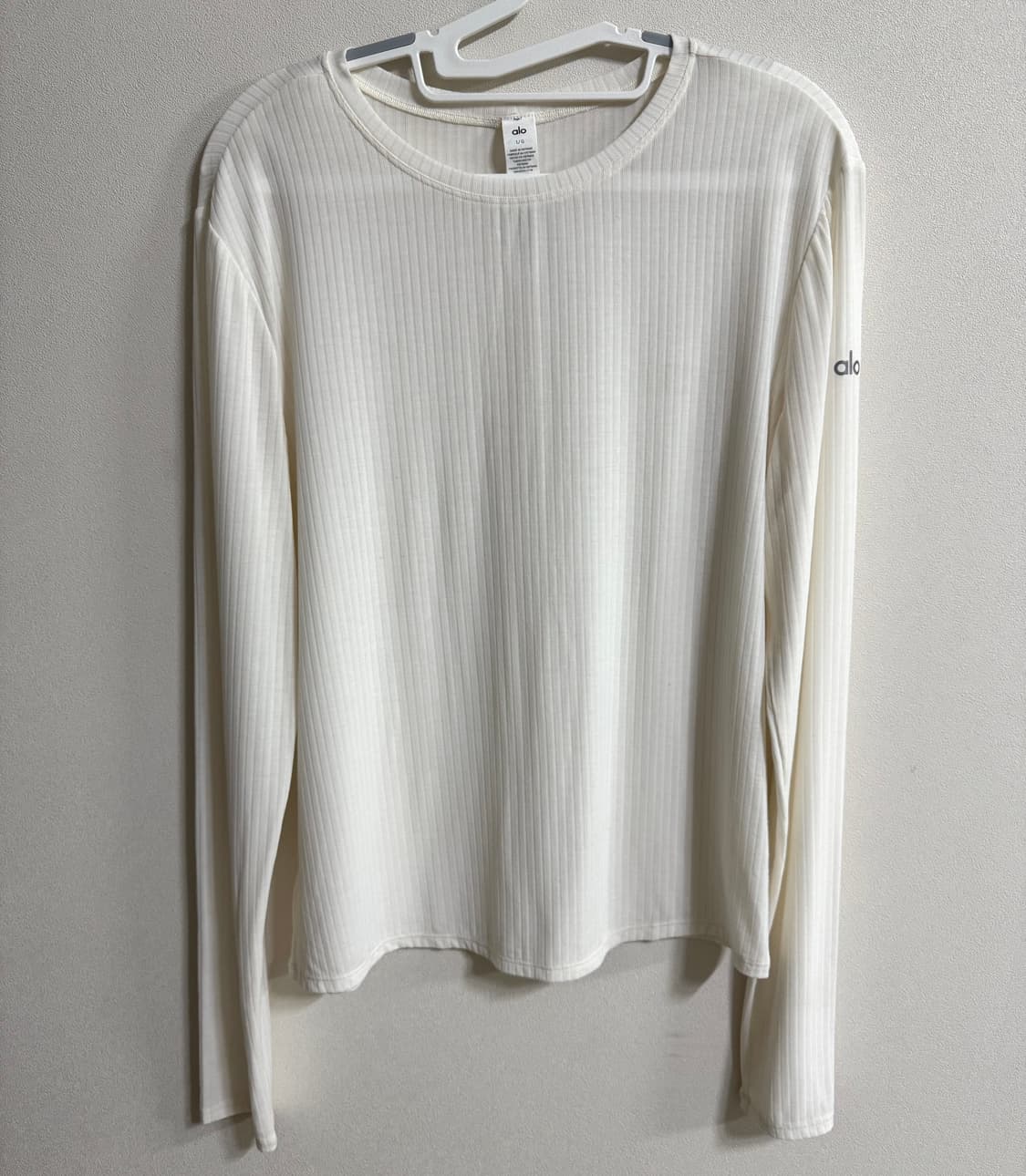 알로요가 리브드 씨 코스트 롱 슬리브 아이보리 상품이미지2