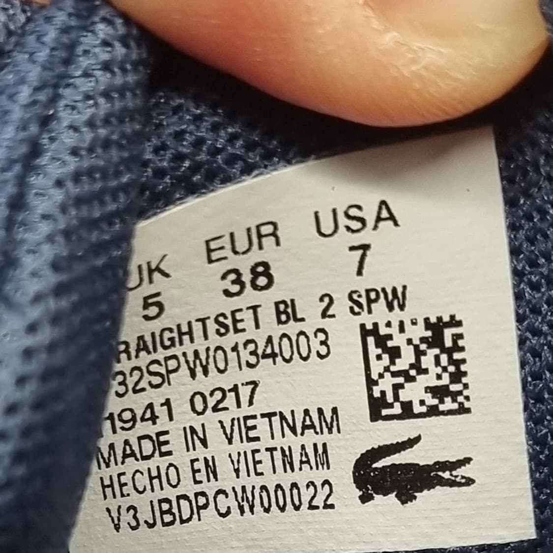 라코스테 스트레이트셋 여성운동화240 상품이미지6