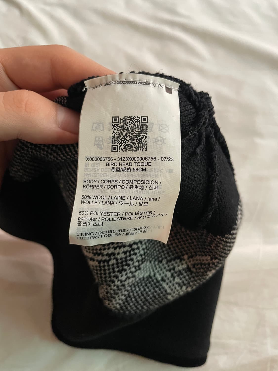 아크테릭스 버드 헤드 토크 오르카 비니 블랙 상품이미지2