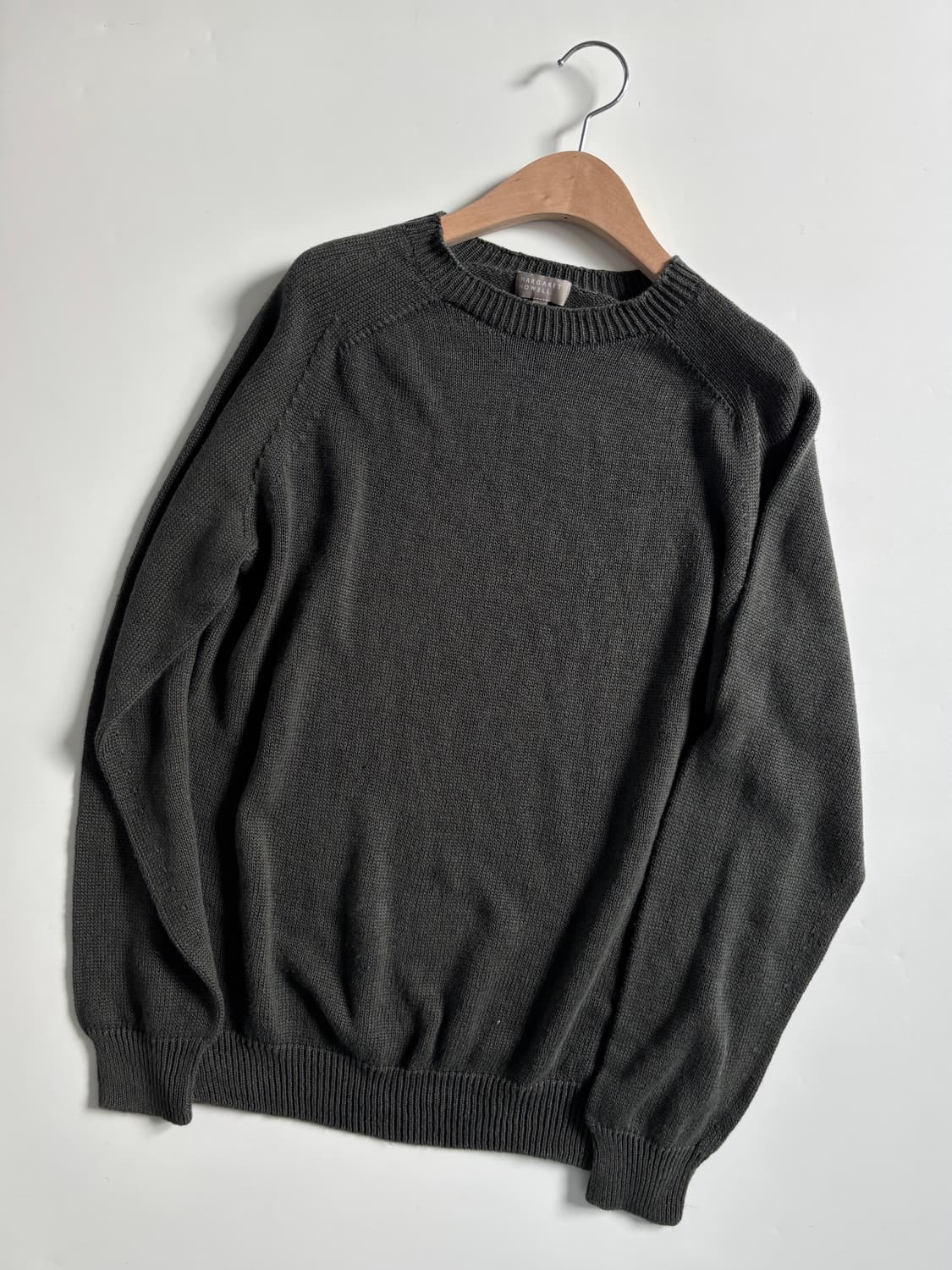 MHL 마가렛호웰 그린카키 니트 상품이미지5