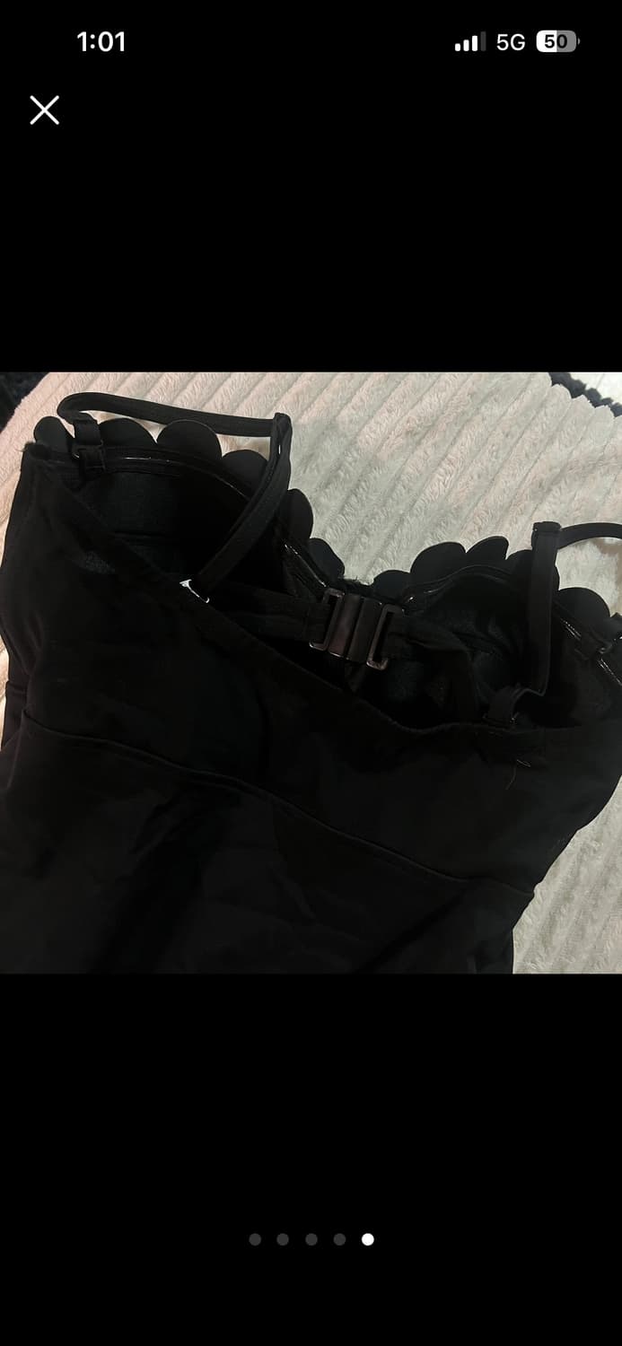 Asos 스캘럽 모노키니 수영복 상품이미지5