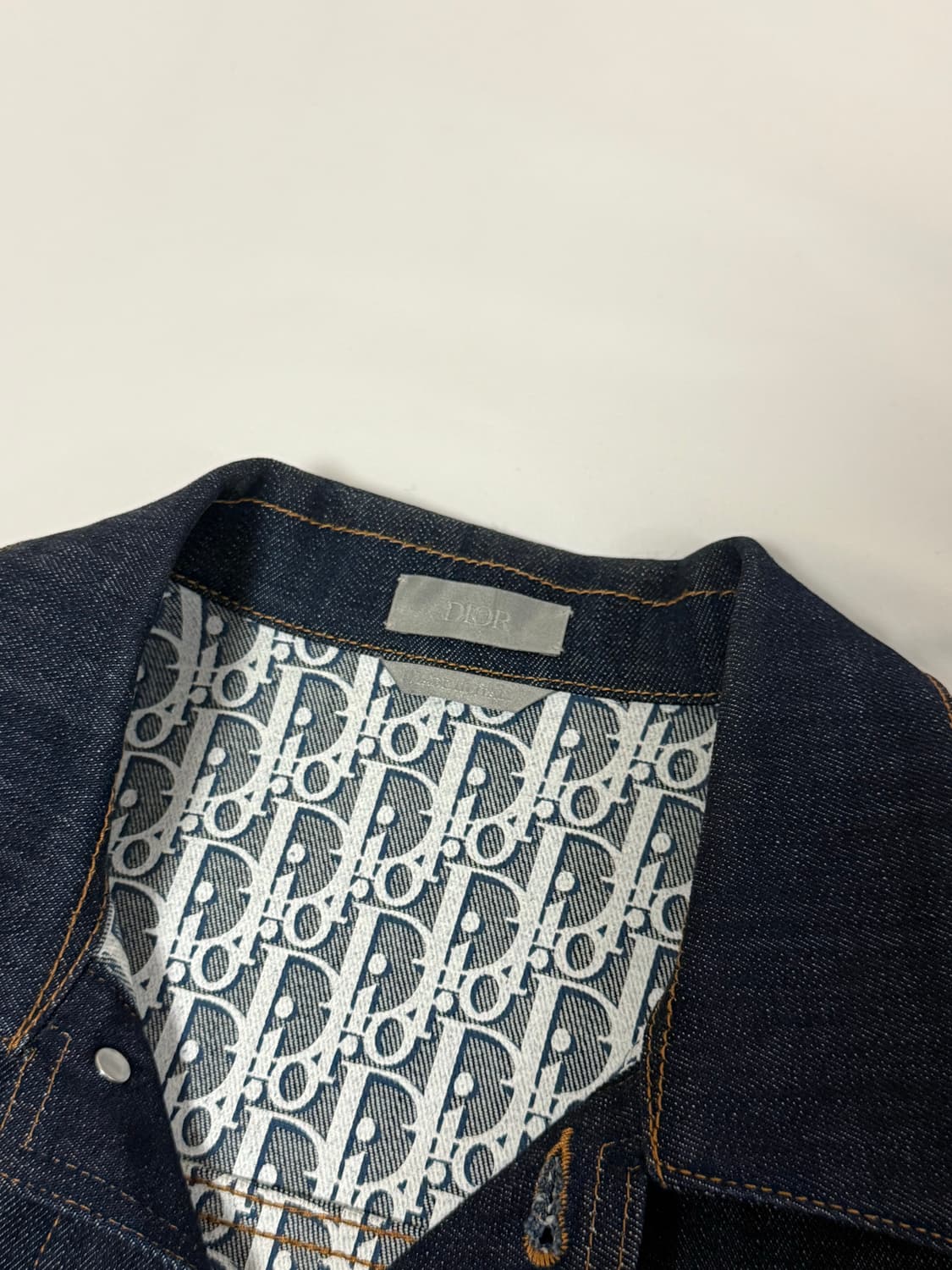  [사이즈 50]디올 오블리크 데님 자켓 상품이미지3