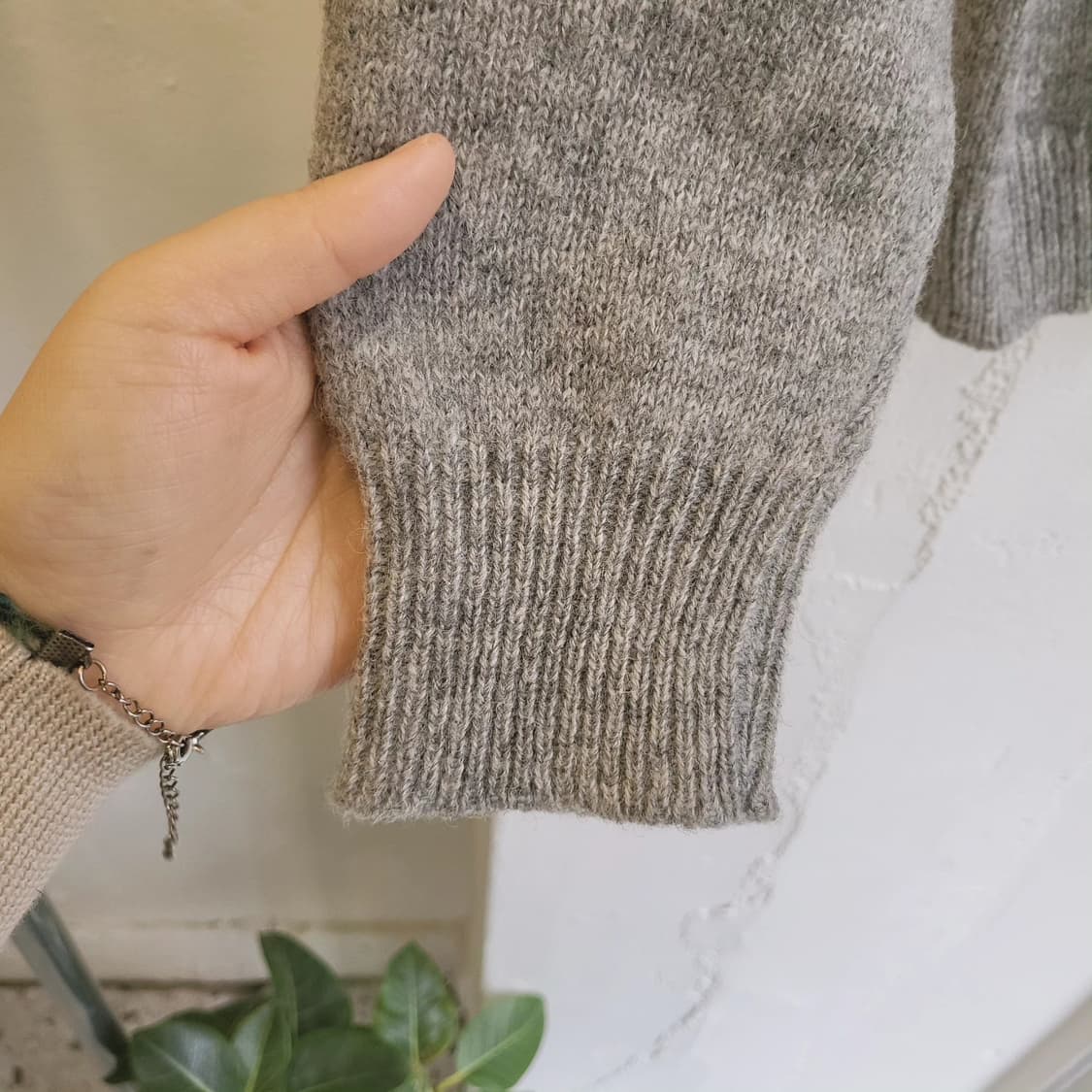 Anello 뉴울100 아가일 니트 상품이미지6