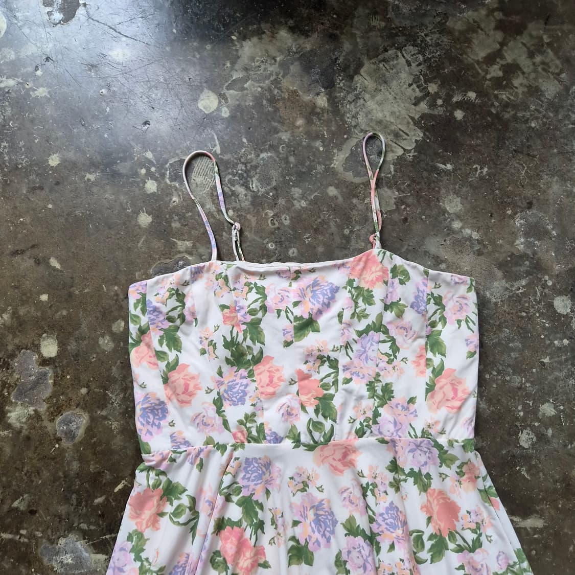 L) ZARA 자라 플라워 패턴 원피스 상품이미지2