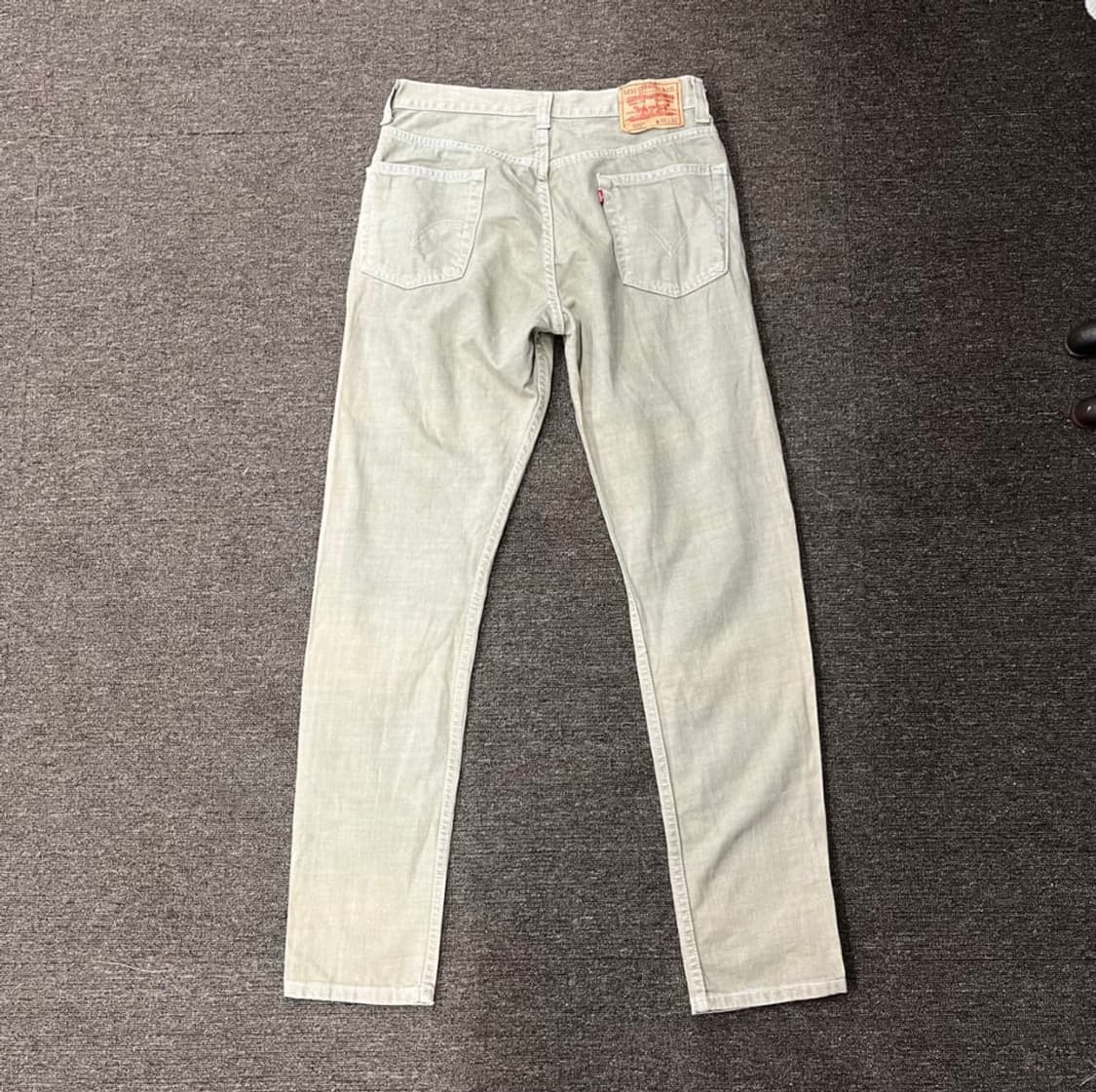 리바이스 505 베이지 데님 팬츠 상품이미지2