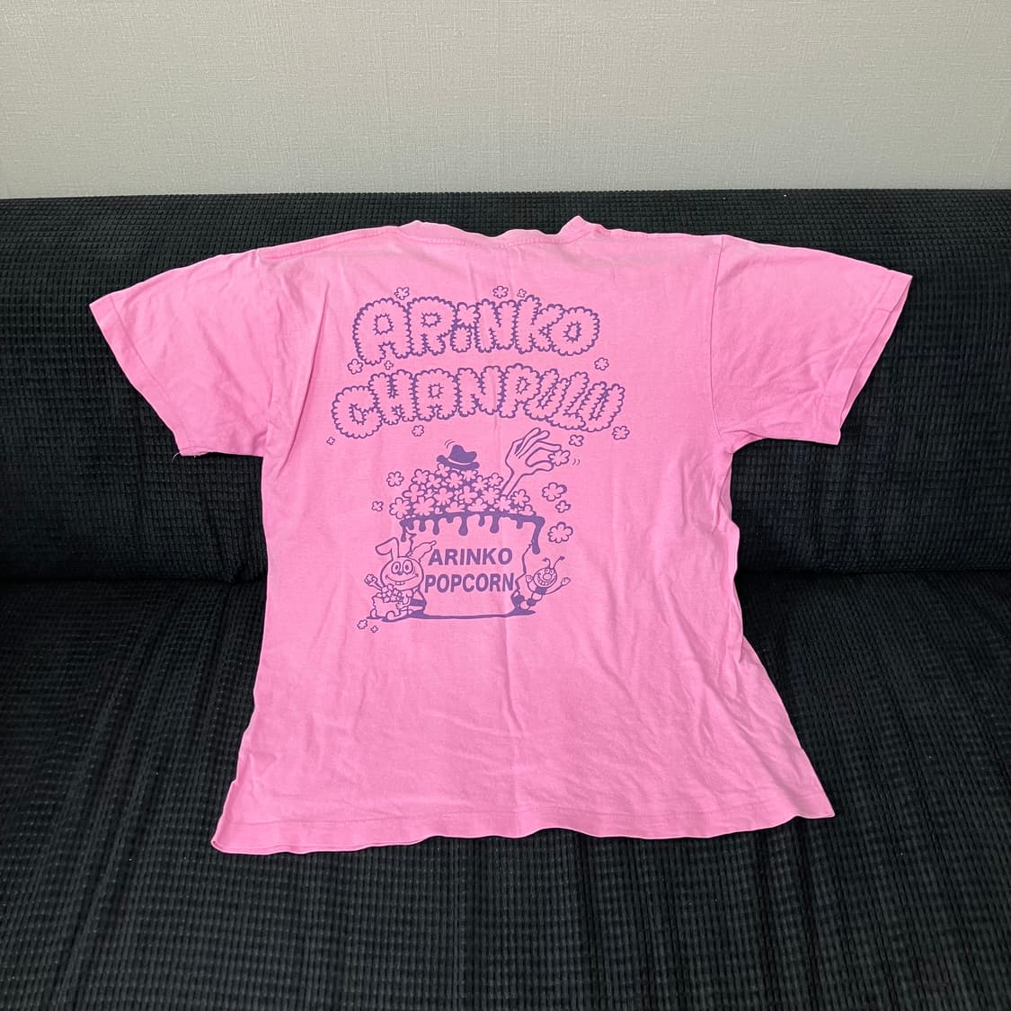 히스테릭풍 빈티지 티셔츠 pink 상품이미지2