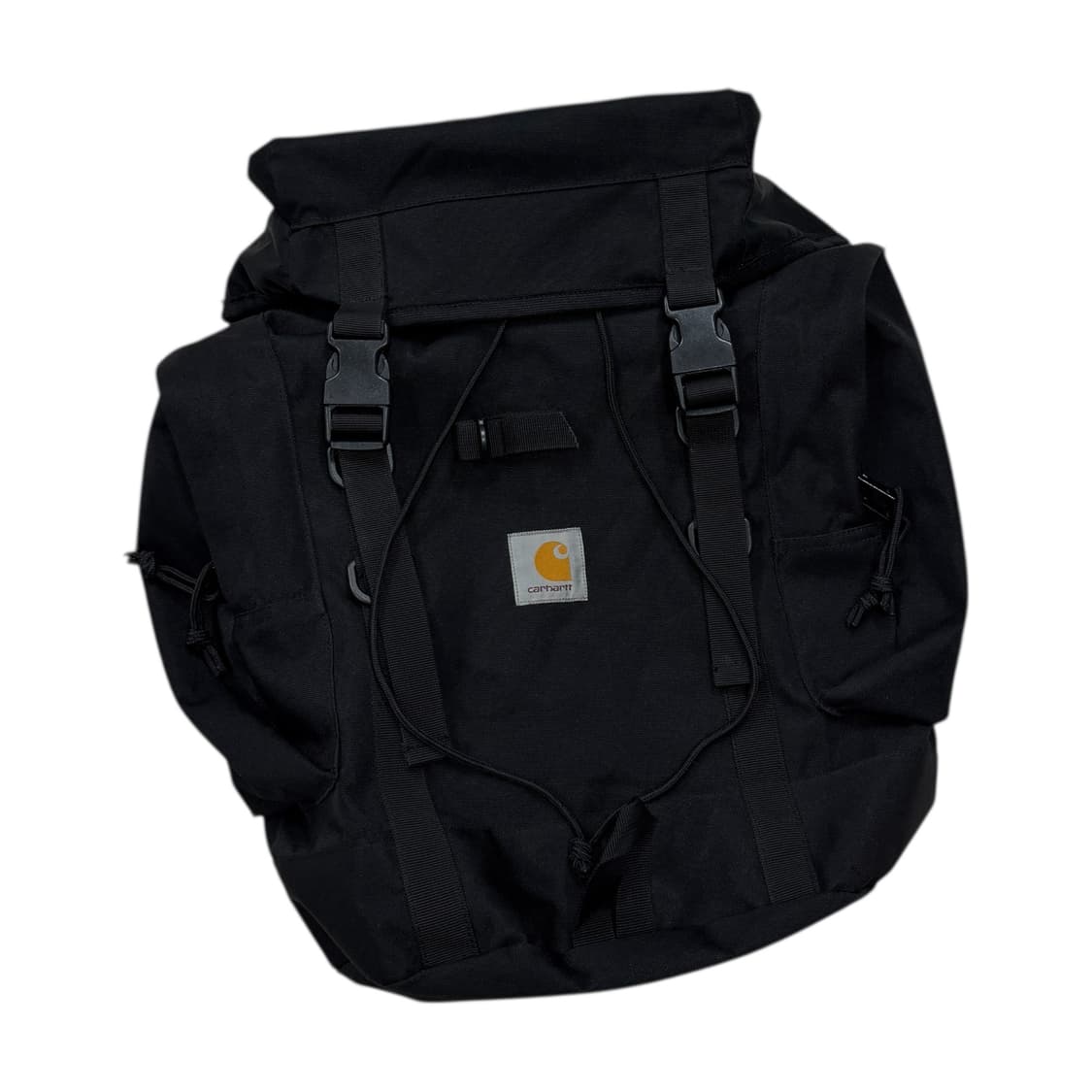 칼하트 WIP 드로우 스트링 복조리 가디언 포켓 백팩 가방 블랙 상품이미지2