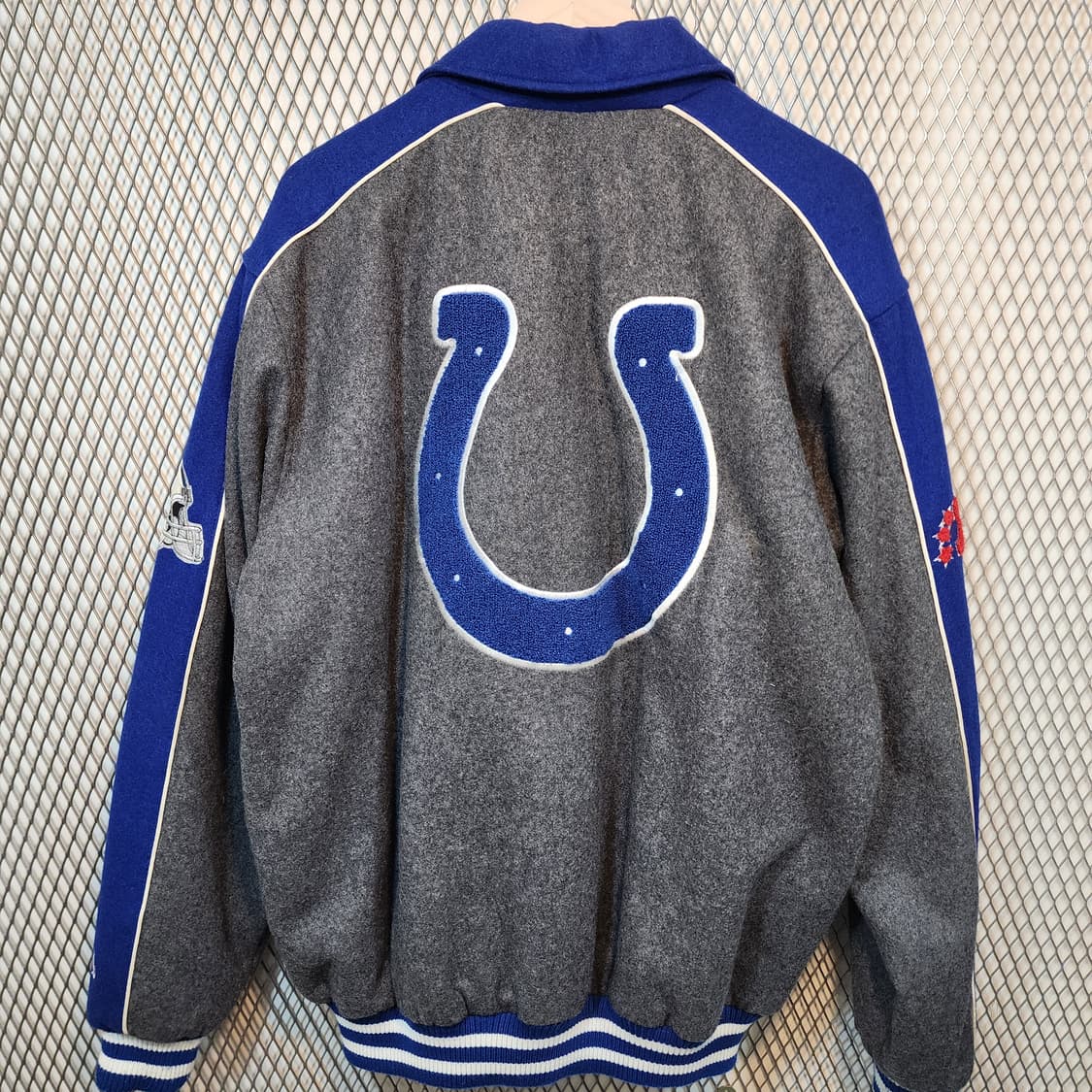 NFL  COLTS 인디아나 콜츠 울 자켓 상품이미지3