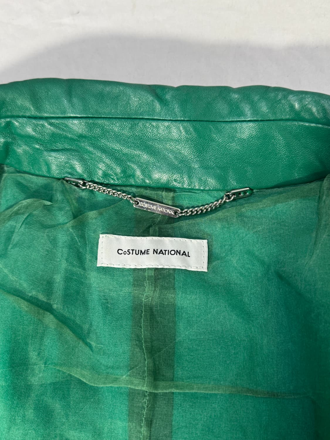 코스튬 내셔널 양가죽 벨티드 자켓 itlay 상품이미지8