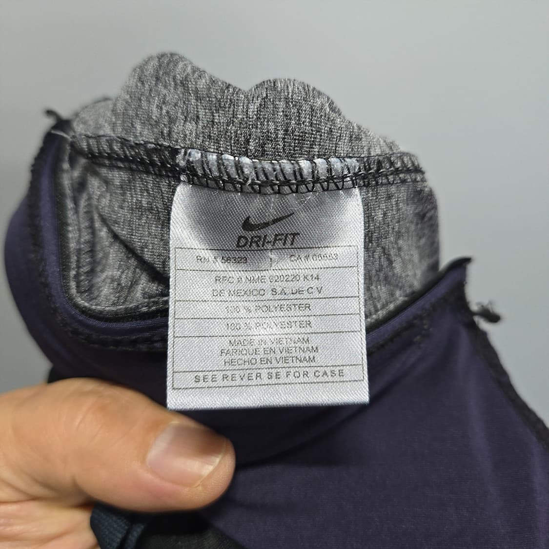 나이키(NIKE) 드라이핏 트레이닝 팬츠 그레이 M 상품이미지7