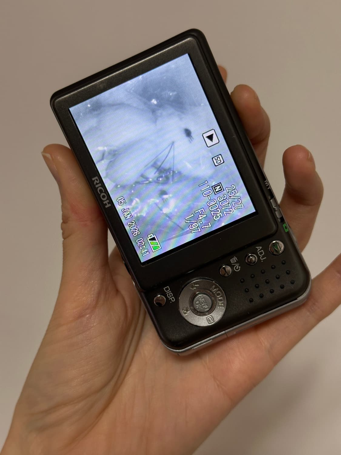 리코 카프리오 Ricoh Caplio R6 빈티지디카 실버 (작례) 상품이미지1