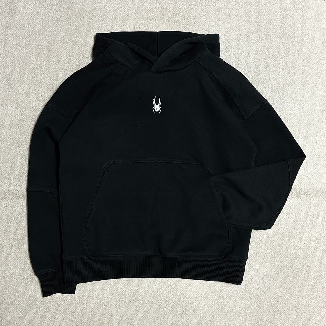 스파이더 우먼스 드롭 숄더 후디 상품이미지1