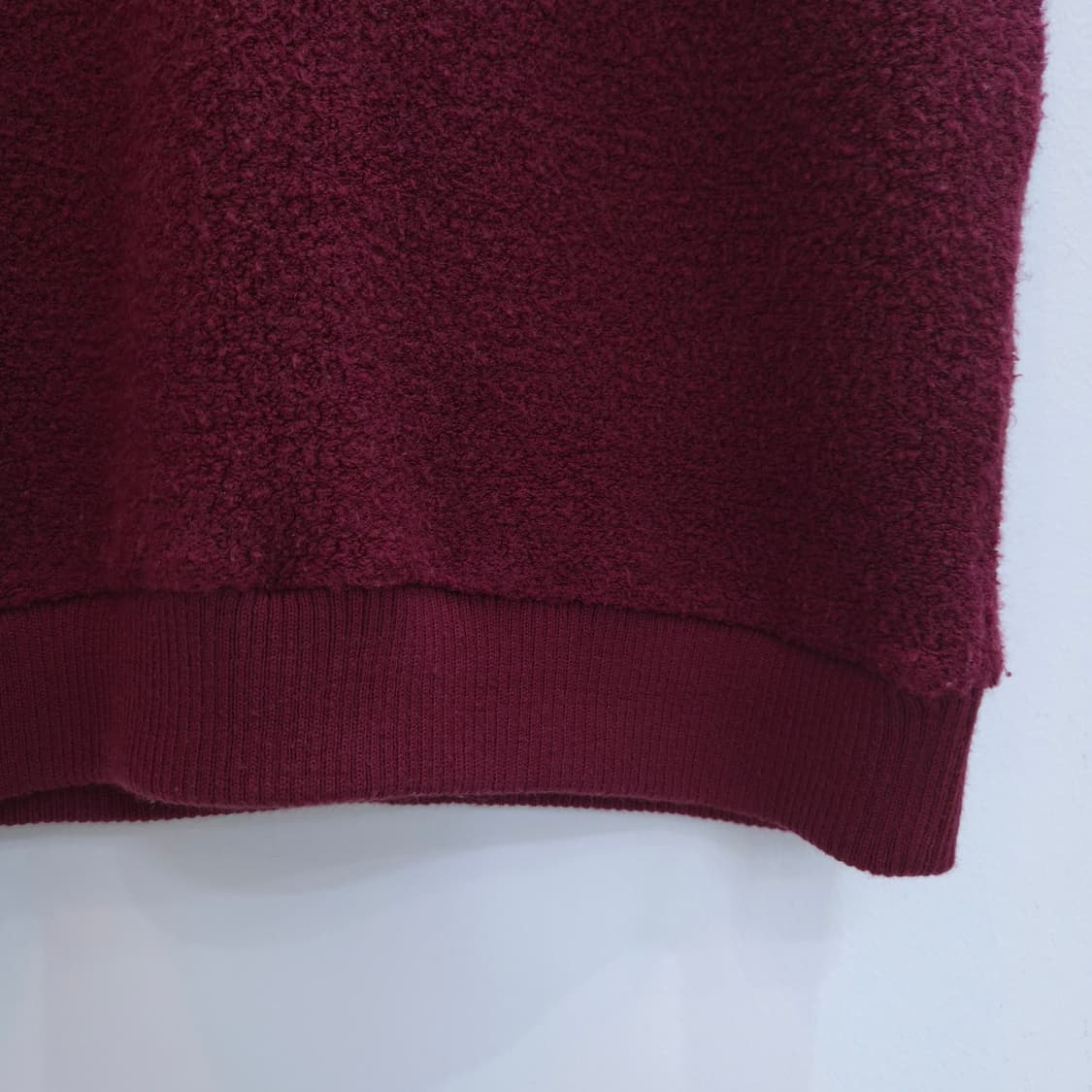 LIND BERGH 울혼방 부클 니트 베스트 상품이미지6