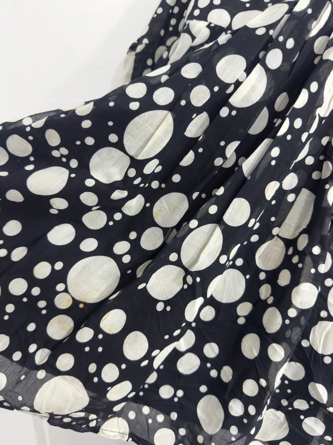zara dot strap midi skirt 상품이미지5