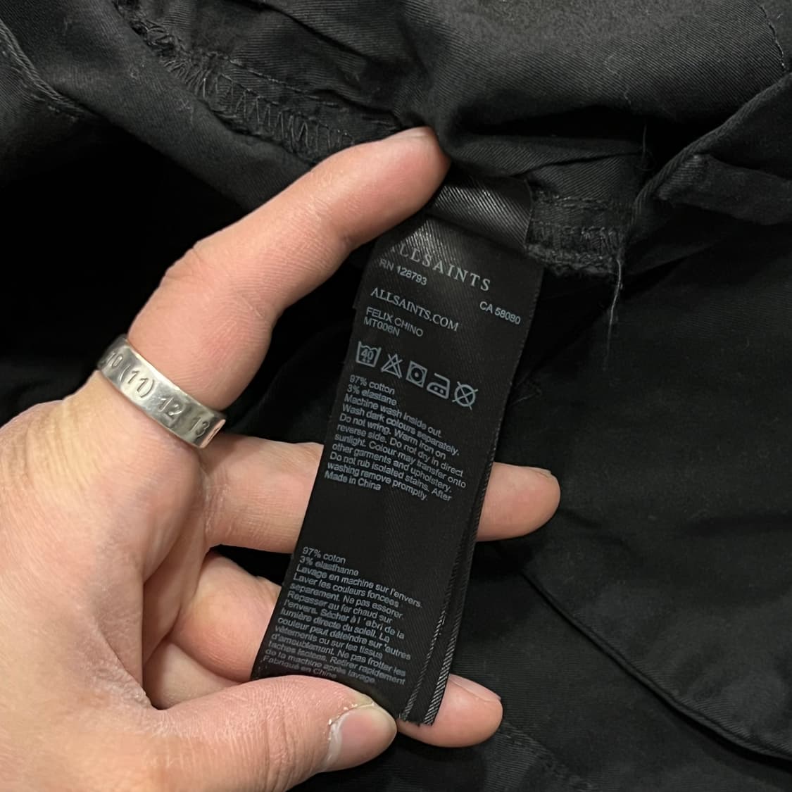  올세인츠 다크 치노팬츠 y15430 상품이미지7