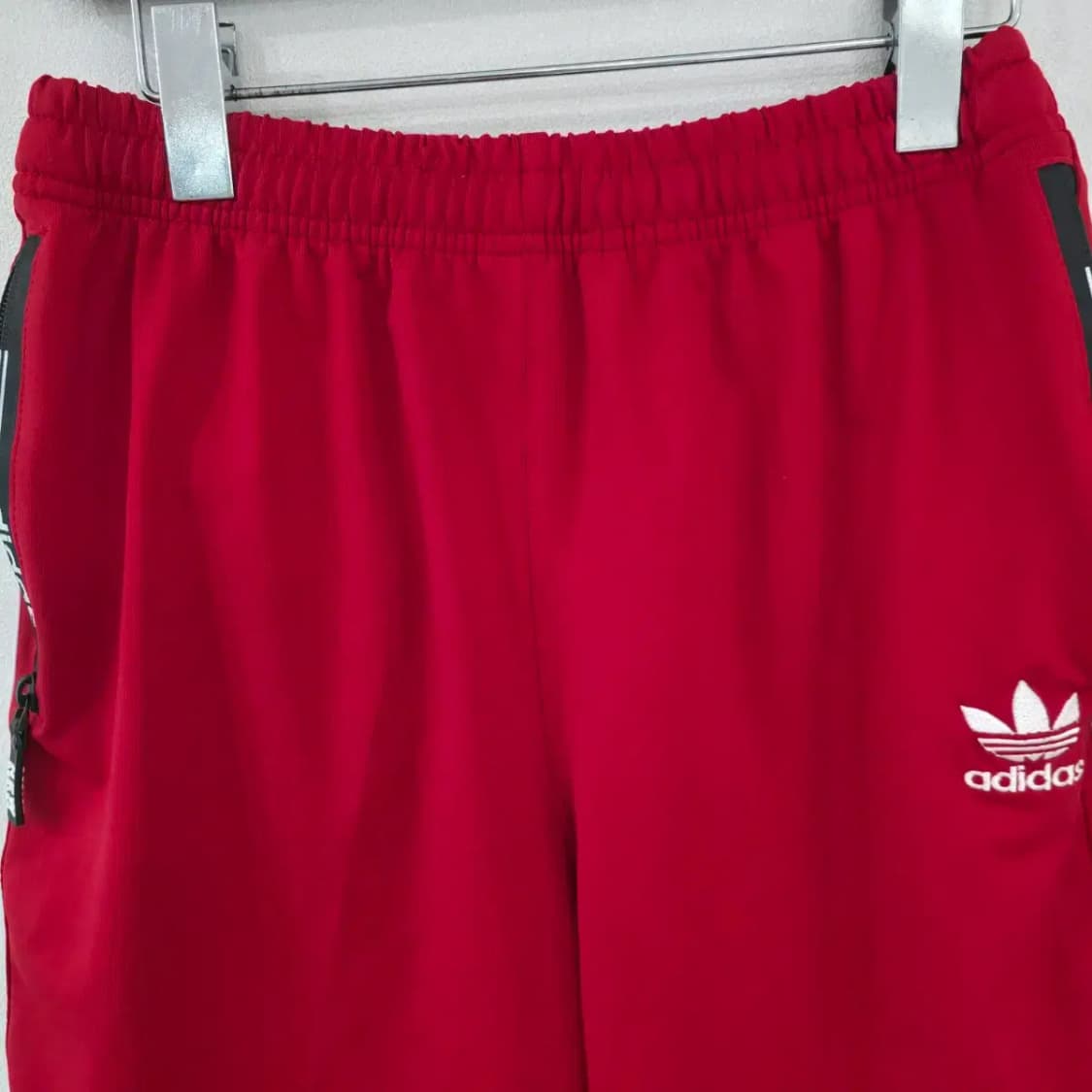 아디다스 빨간색 트레이닝 반바지 XL 상품이미지3