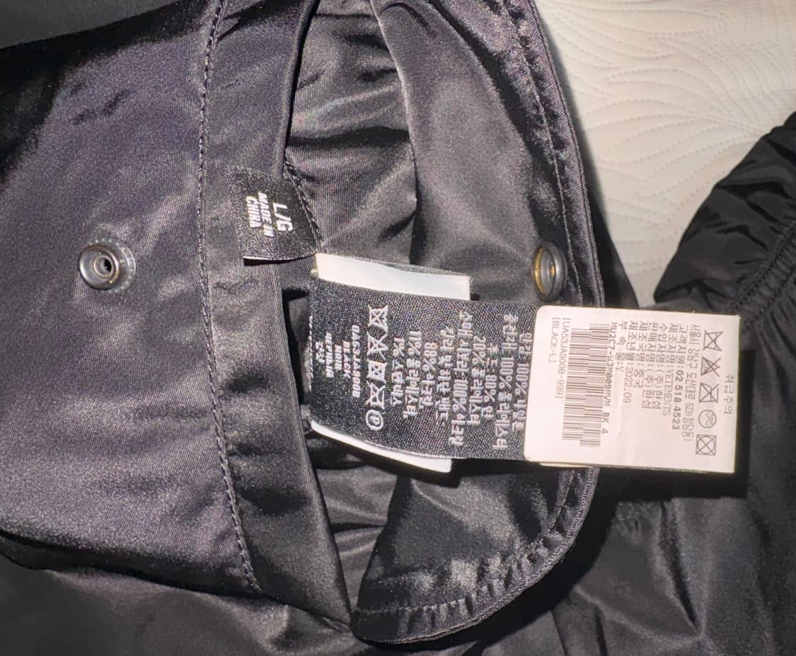 베트멍 알파 봄버 마원 ma-1 L 상품이미지4