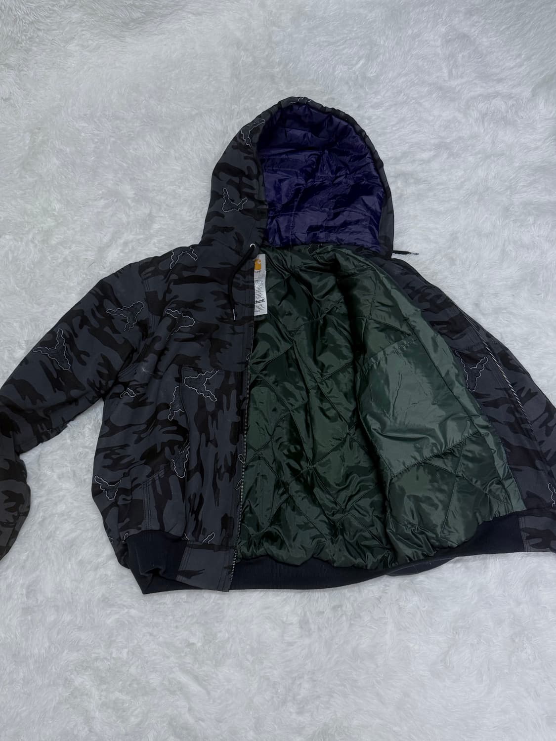 칼하트 카모 워크자켓 상품이미지2