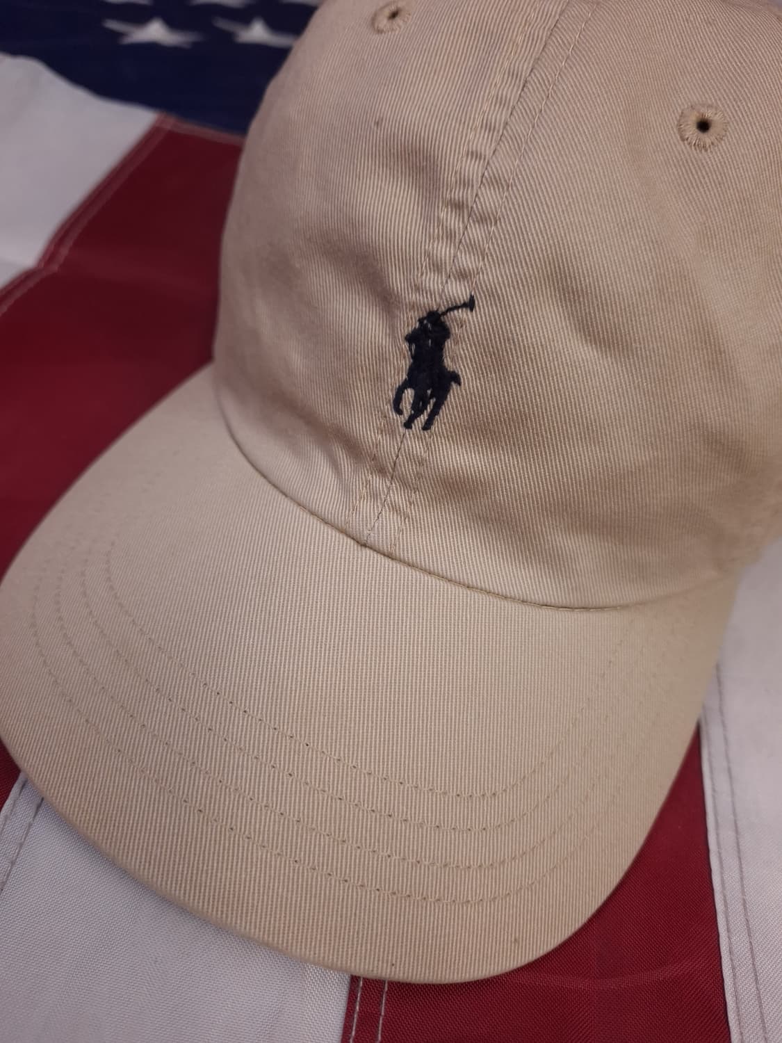 오리지날 랄프로렌폴로 베이지 볼캡 상품이미지7