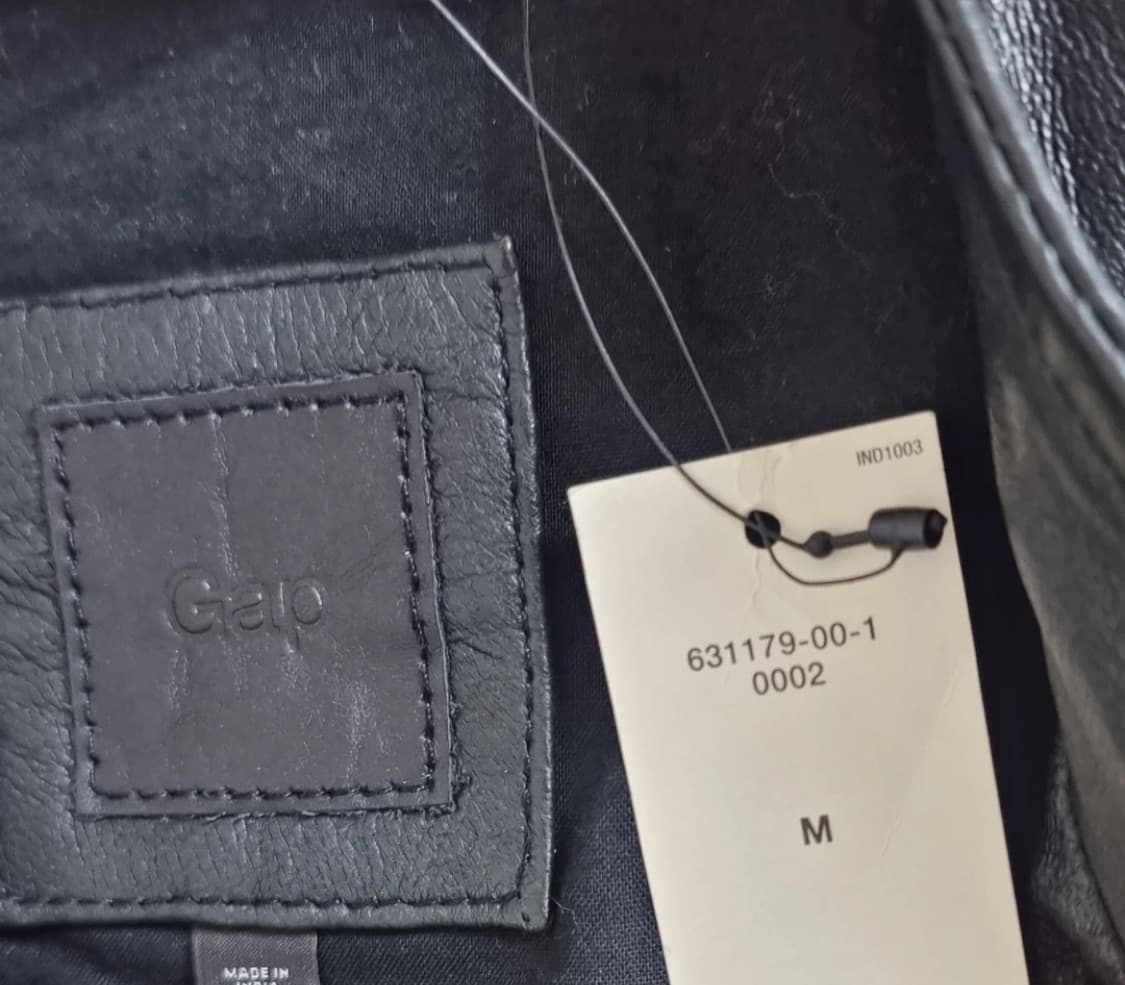 [새상품/아카이브] Vintage GAP 갭 클래식 레더 / M 상품이미지3