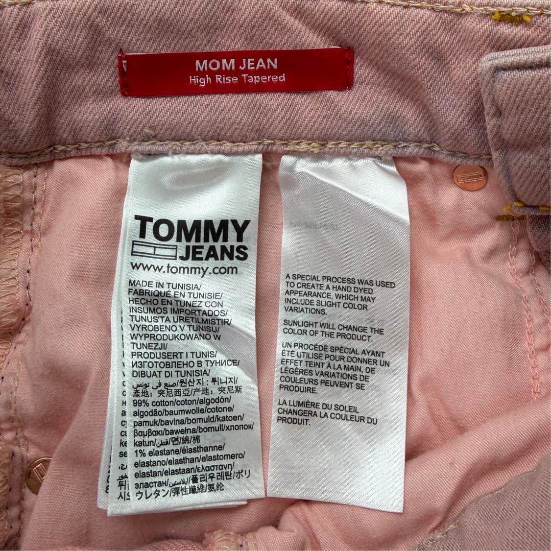 [26] 타미진스 핑크 데님 청바지 상품이미지7