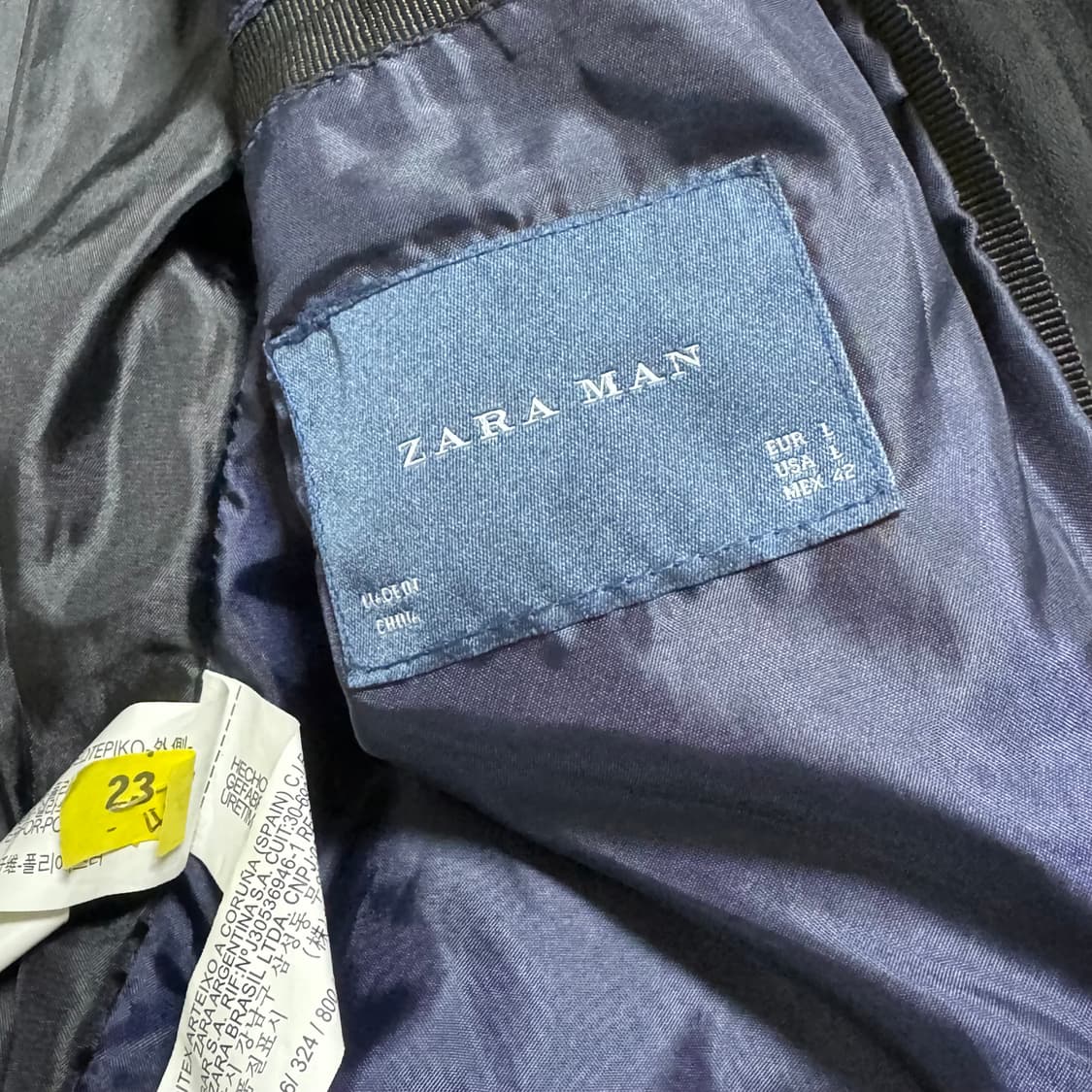 자라 zara 스웨이드 자켓 상품이미지3