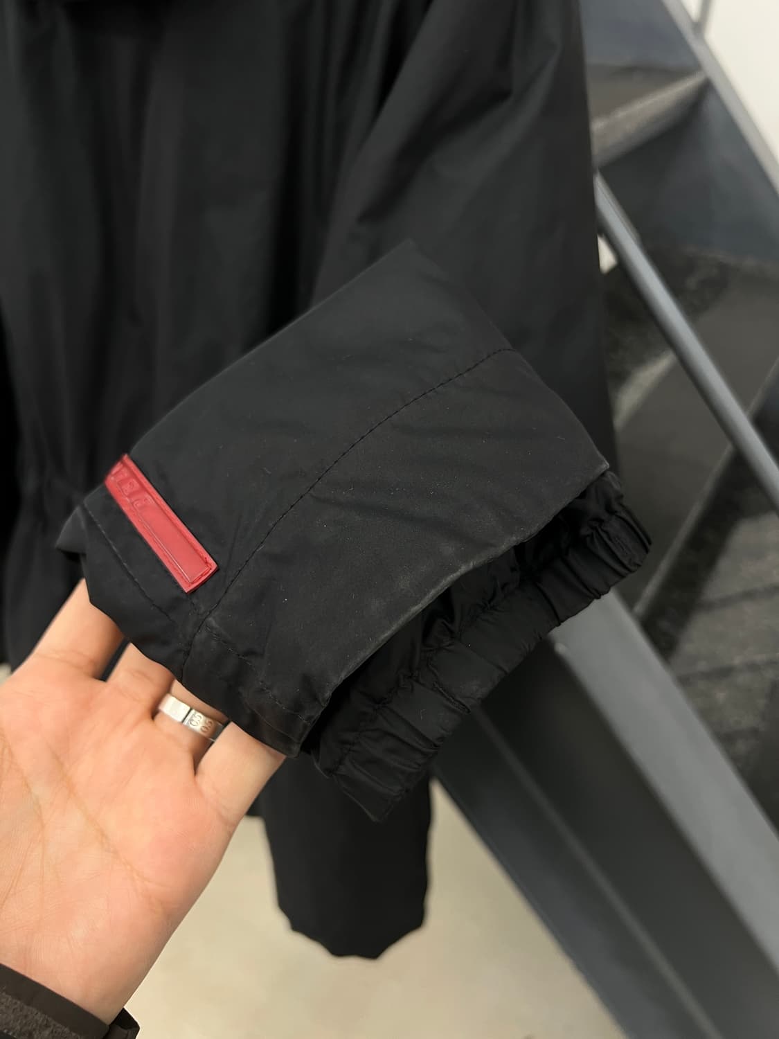 프라다 스포츠 00s 벨티드 나일론 후드점퍼 상품이미지7