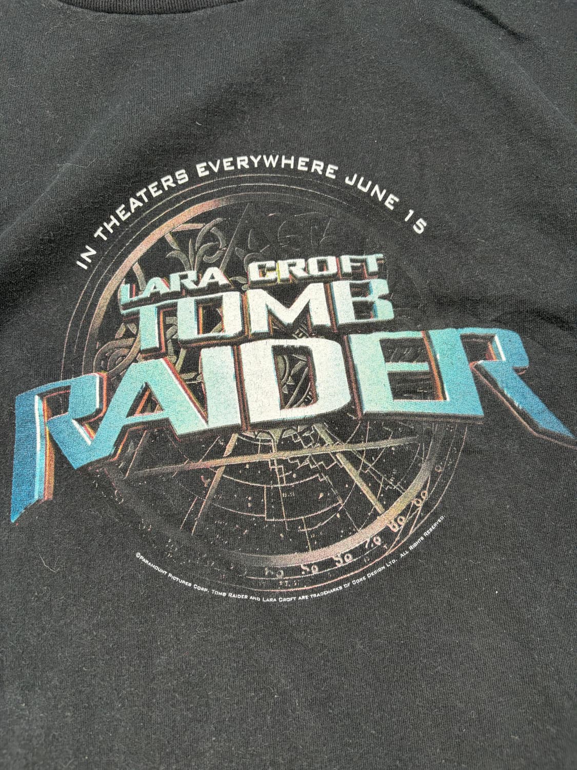 00s Tomb Raider Tee (black) 상품이미지5