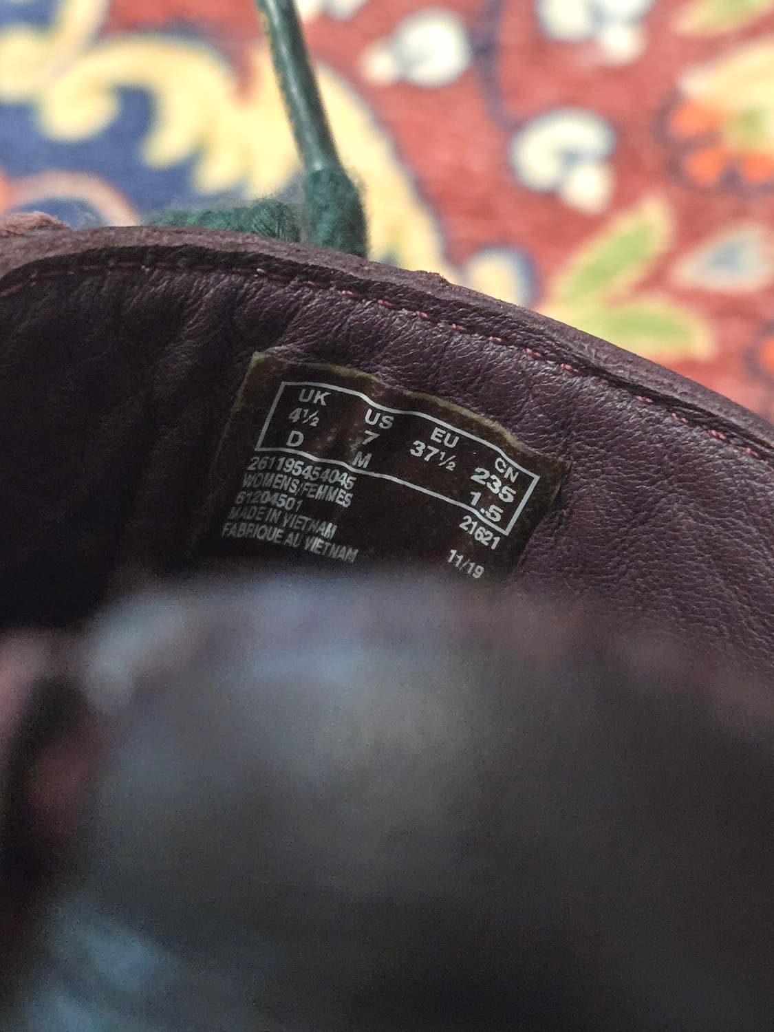 클락스 퍼니 드림 다크 브라운 레더 235/UK4.5 상품이미지10