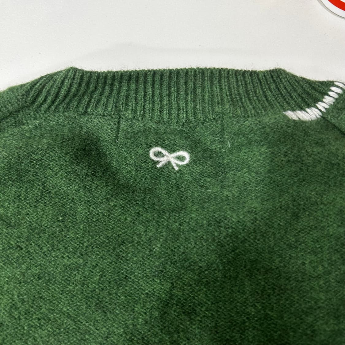 안야 힌드마치 유니클로 프리미엄램 크루넥 스웨터 anyahindmarch 상품이미지5
