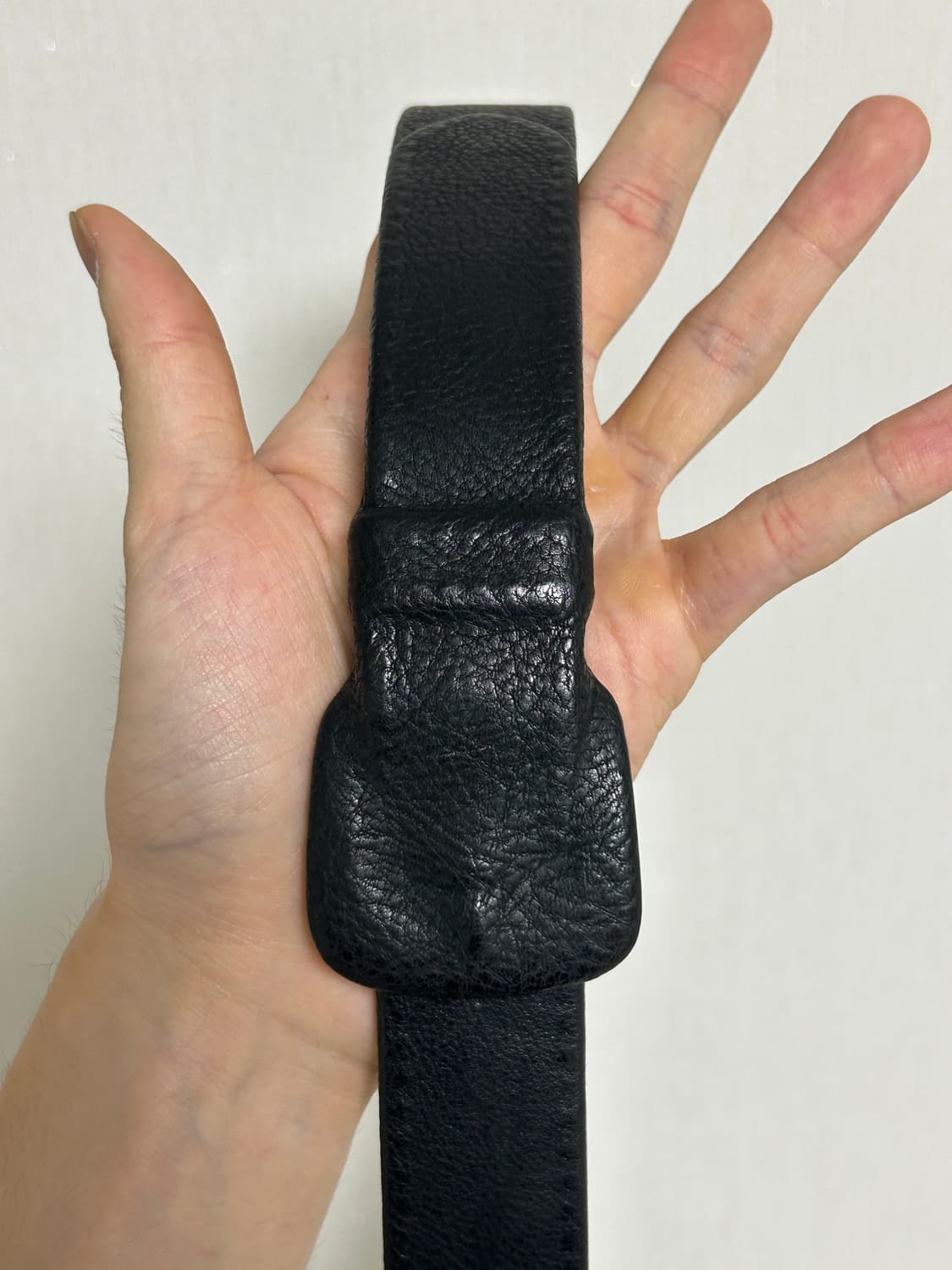 마르지엘라 페이크 레더 벨트 상품이미지4