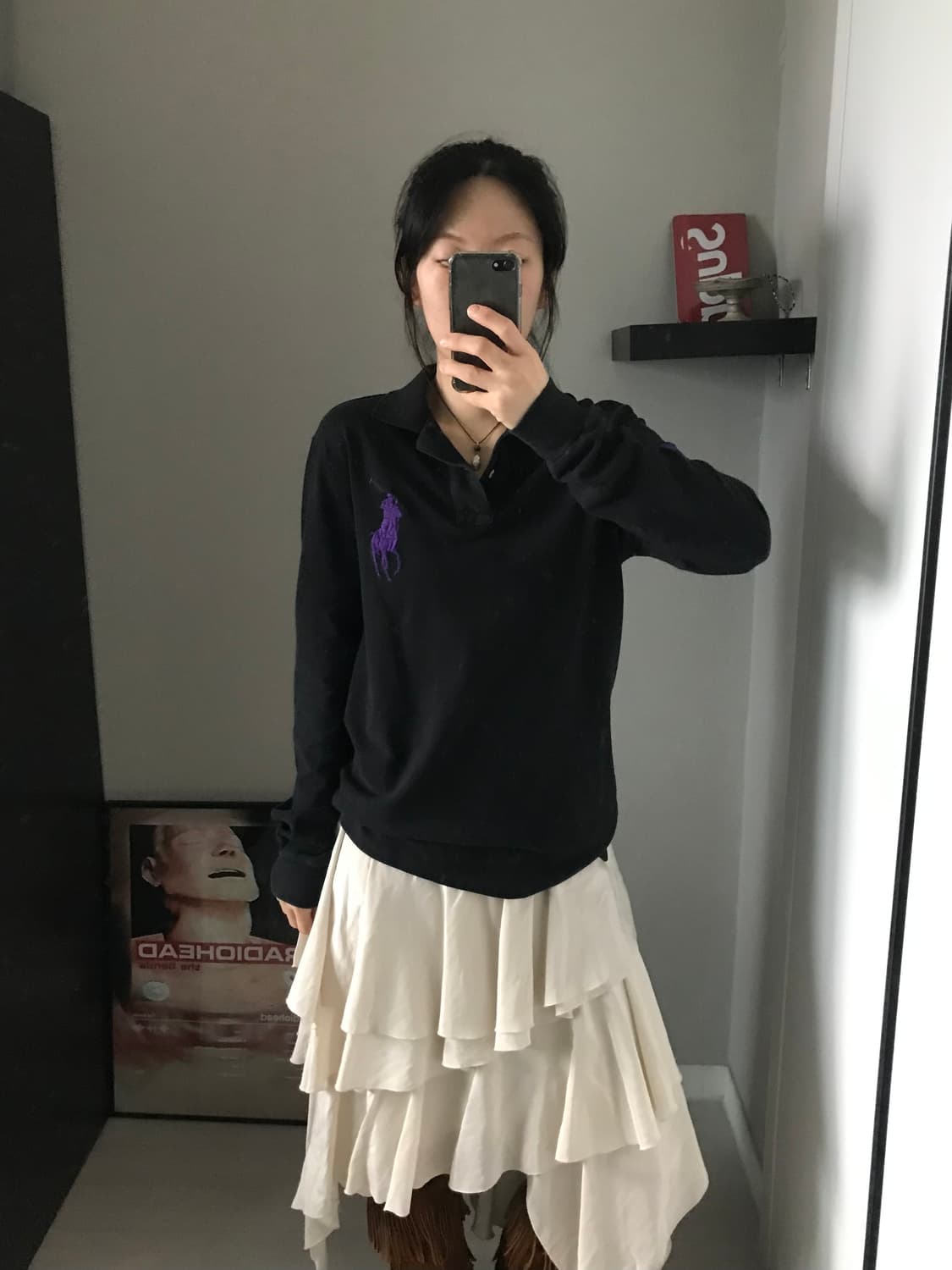 폴로 랄프로렌 빅포니로고 긴팔 카라티 상품이미지2