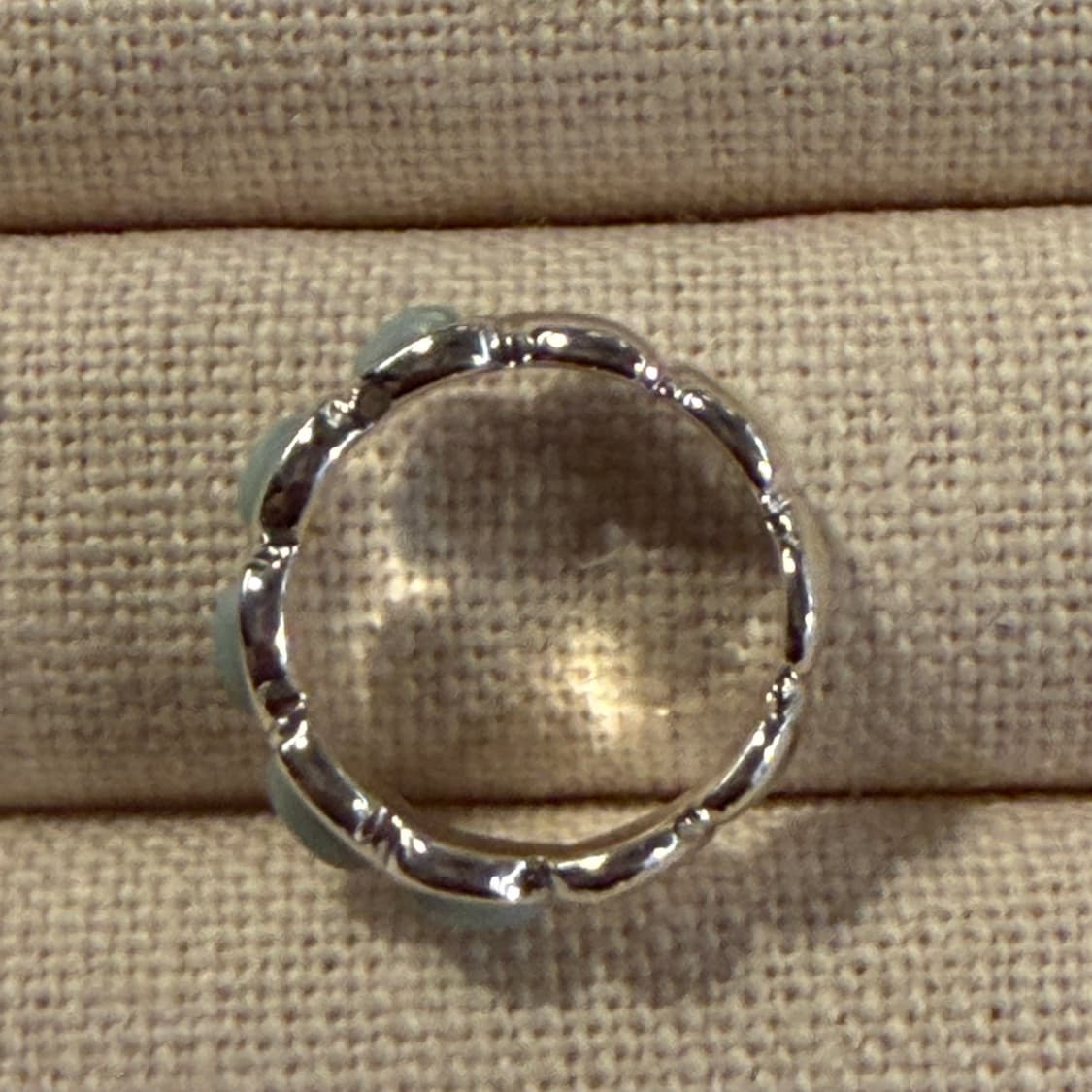 새상품 여성 신주 반반 원석 반지  상품이미지8