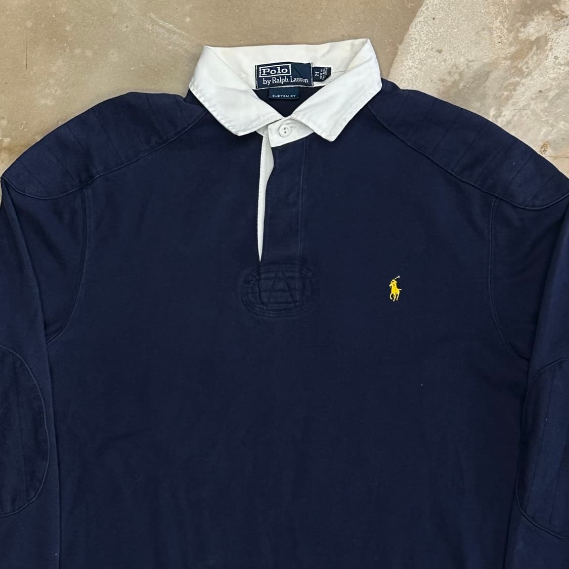 M 폴로랄프로렌 네이비 럭비 티셔츠 상품이미지1