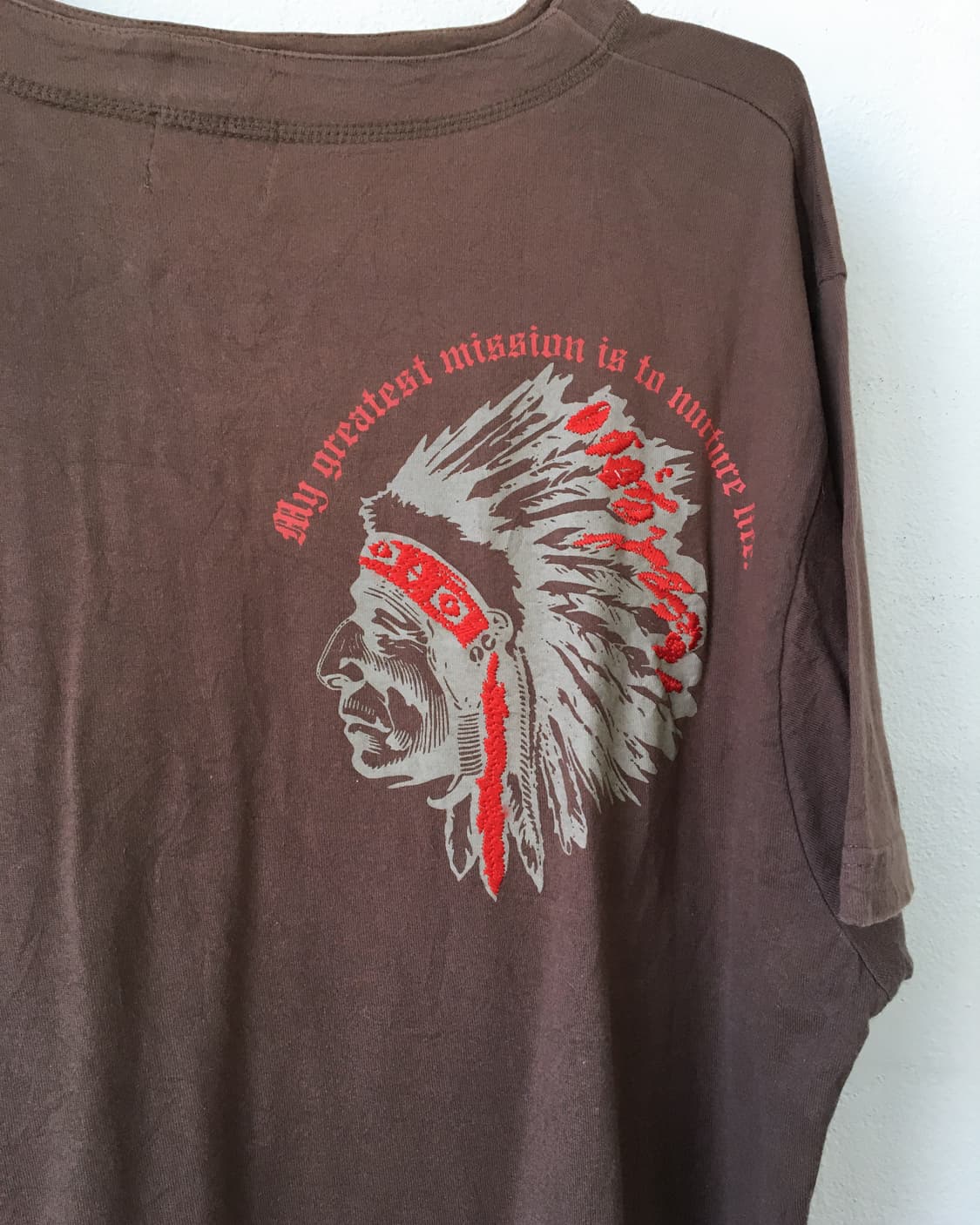 Indian printing t hirt 상품이미지3