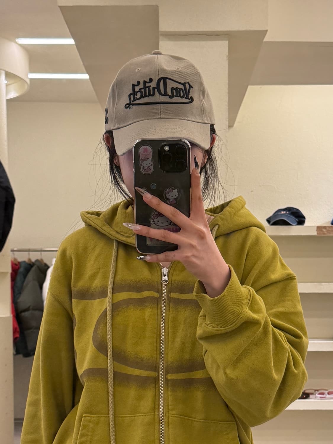 본더치 로고 볼캡 베이지 U932 상품이미지1