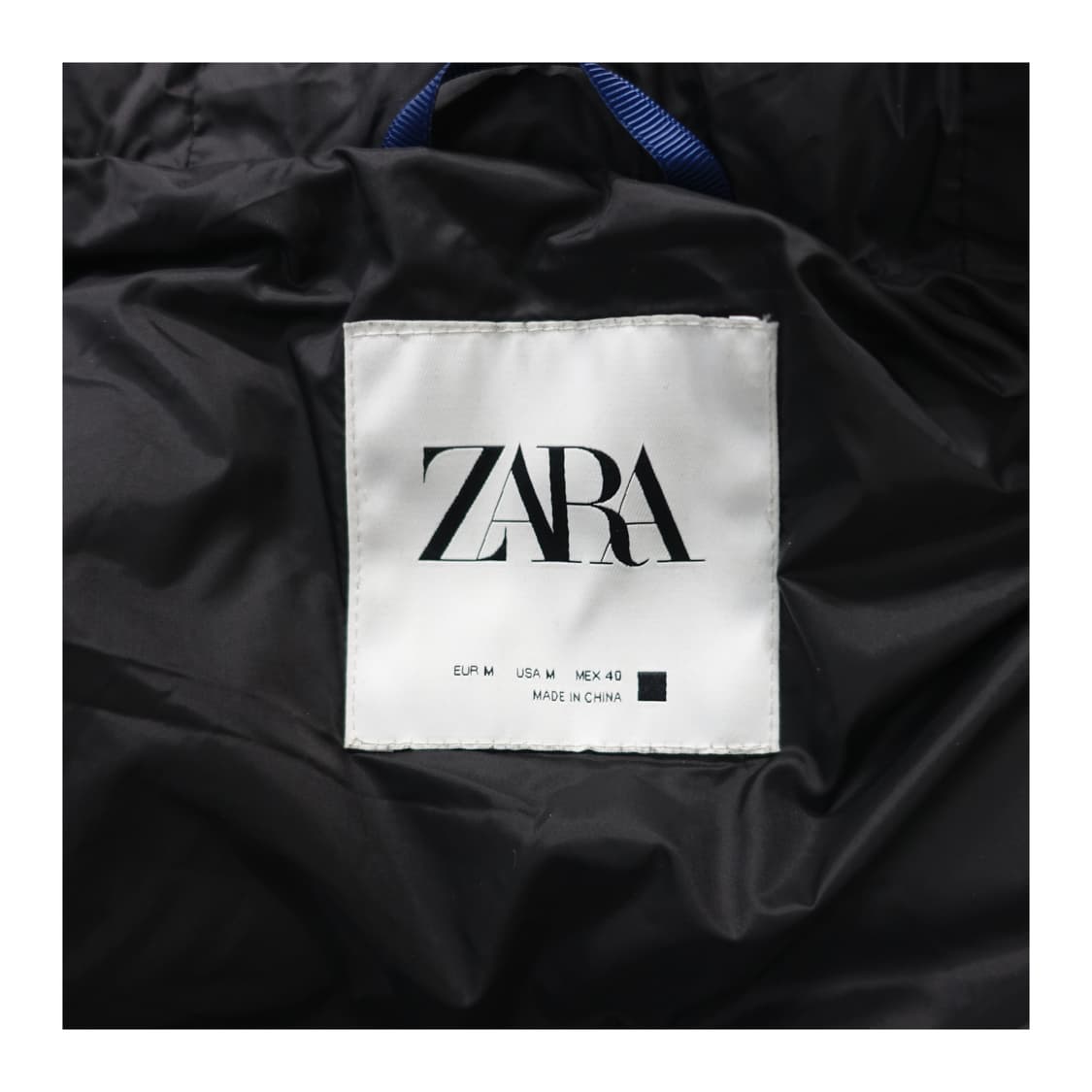 <M> ZARA 자라 글로시 유광 패딩 베스트 상품이미지7