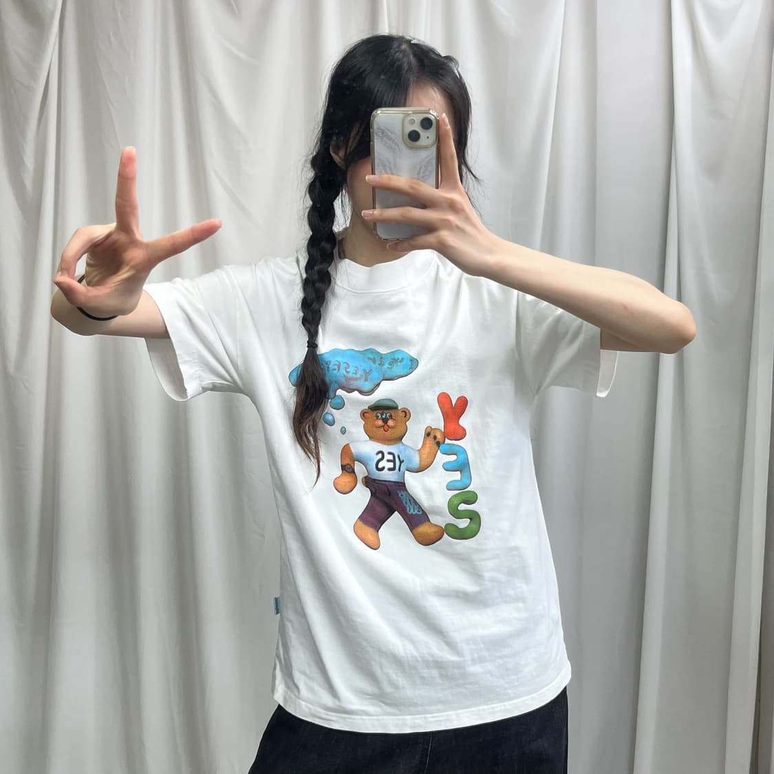 YESEYESEE printing T-shirts 상품이미지1