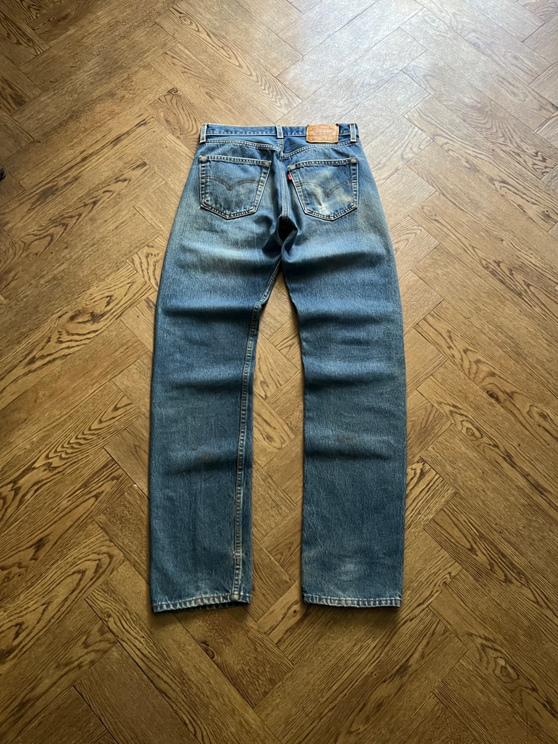 [32]90's 리바이스 501XX USA Made 데님 팬츠 S32 상품이미지2