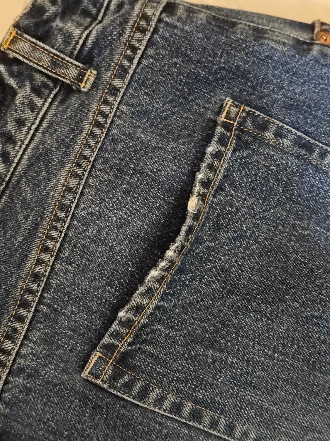 (L) Needles 12oz 데님 H.D denim pants 상품이미지5